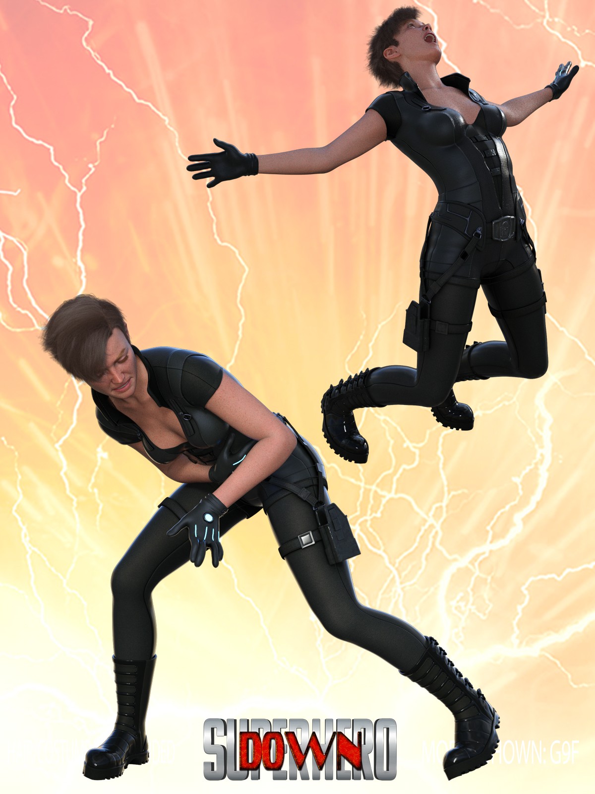 SuperHero Down for G9F Volume 2 by N/A
