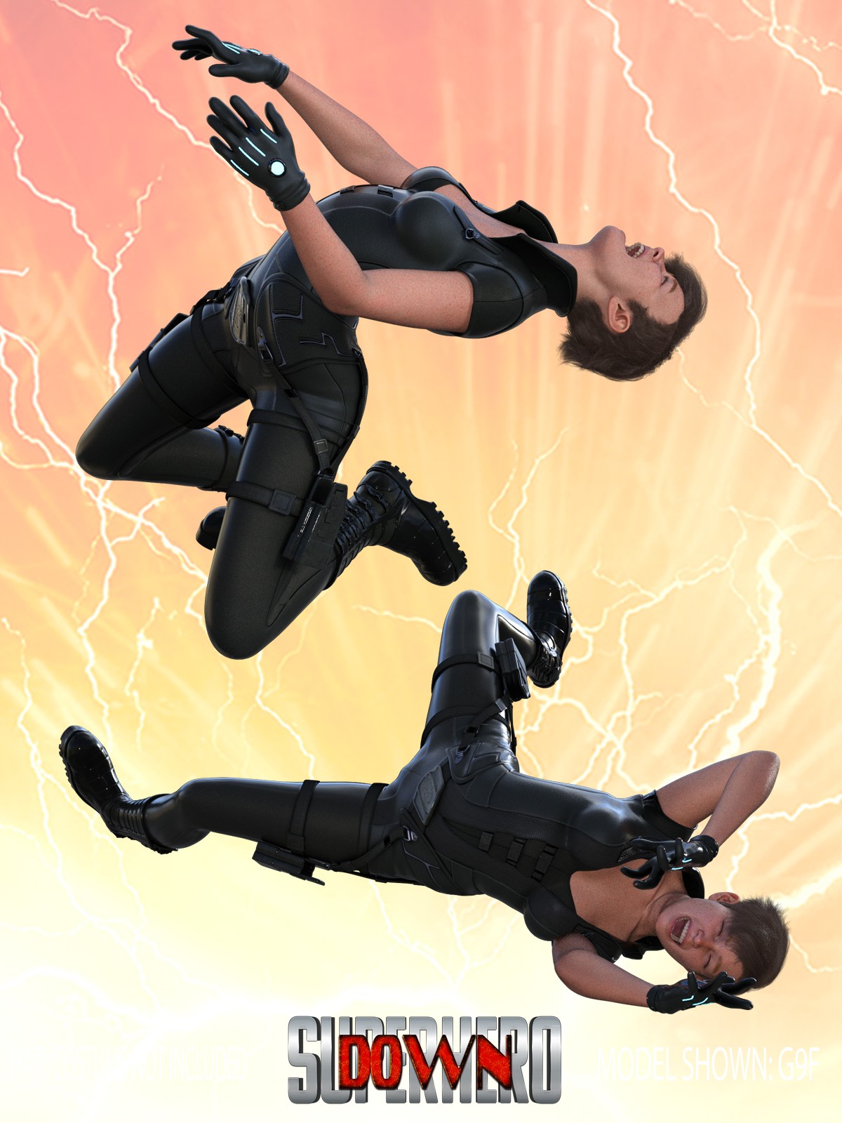 SuperHero Down for G9F Volume 2 by N/A