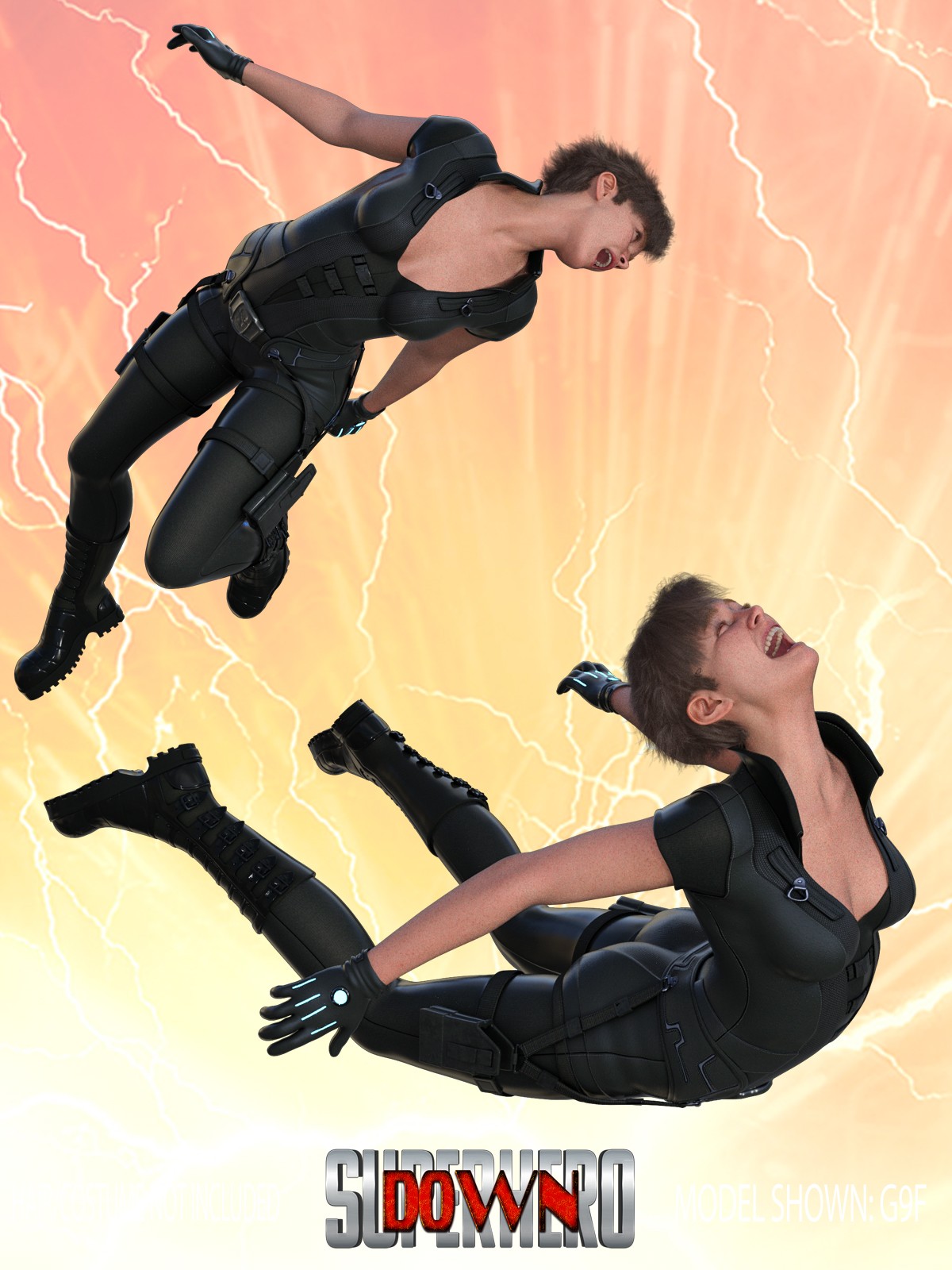 SuperHero Down for G9F Volume 2 by N/A