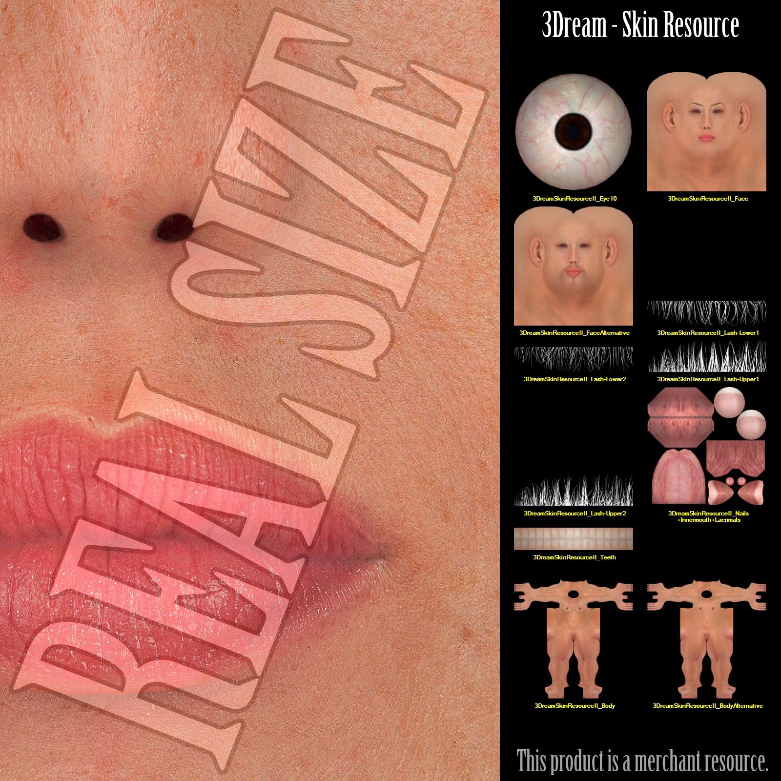 3Dream - Skin Resource II by N/A