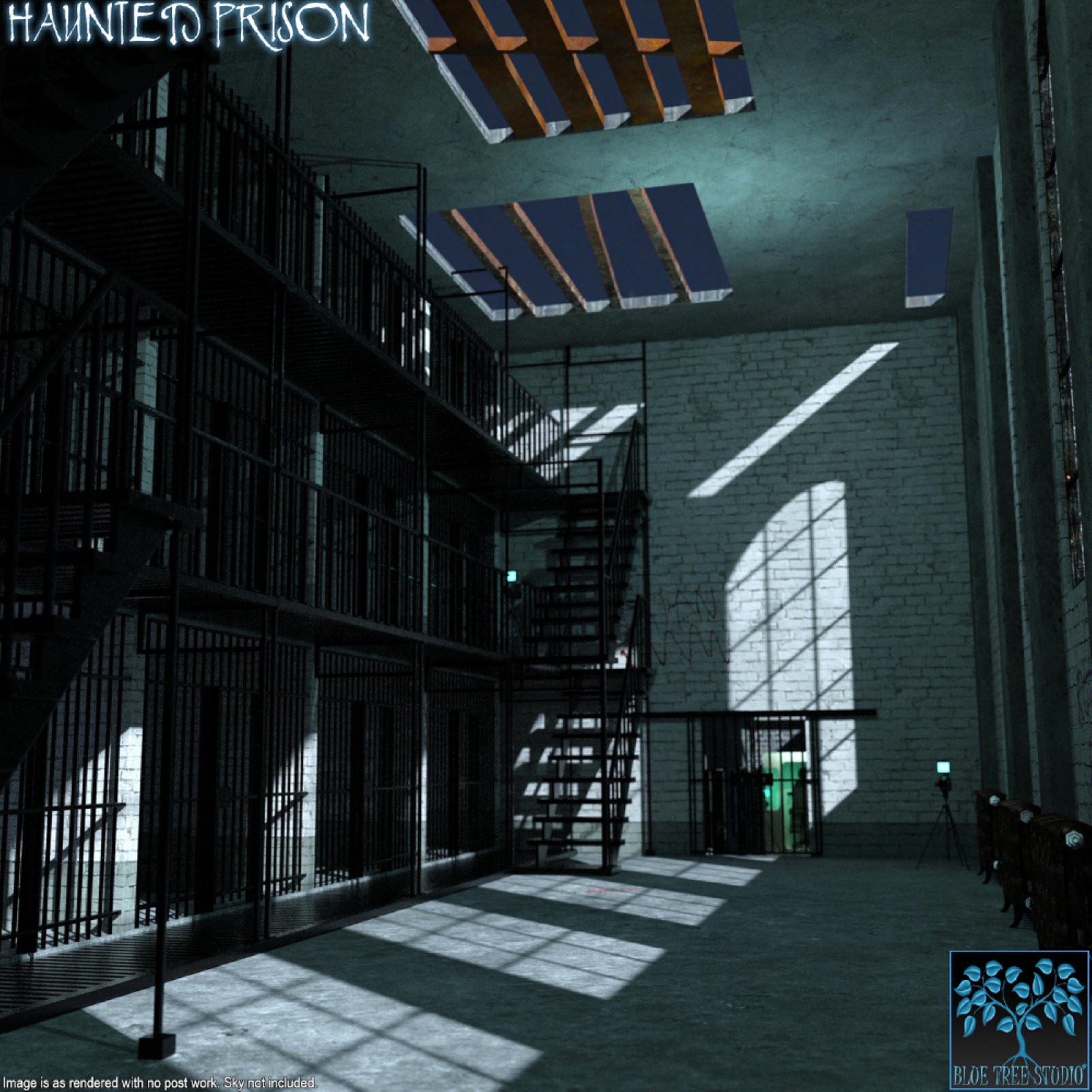 Haunted Prison for Daz Studio by N/A