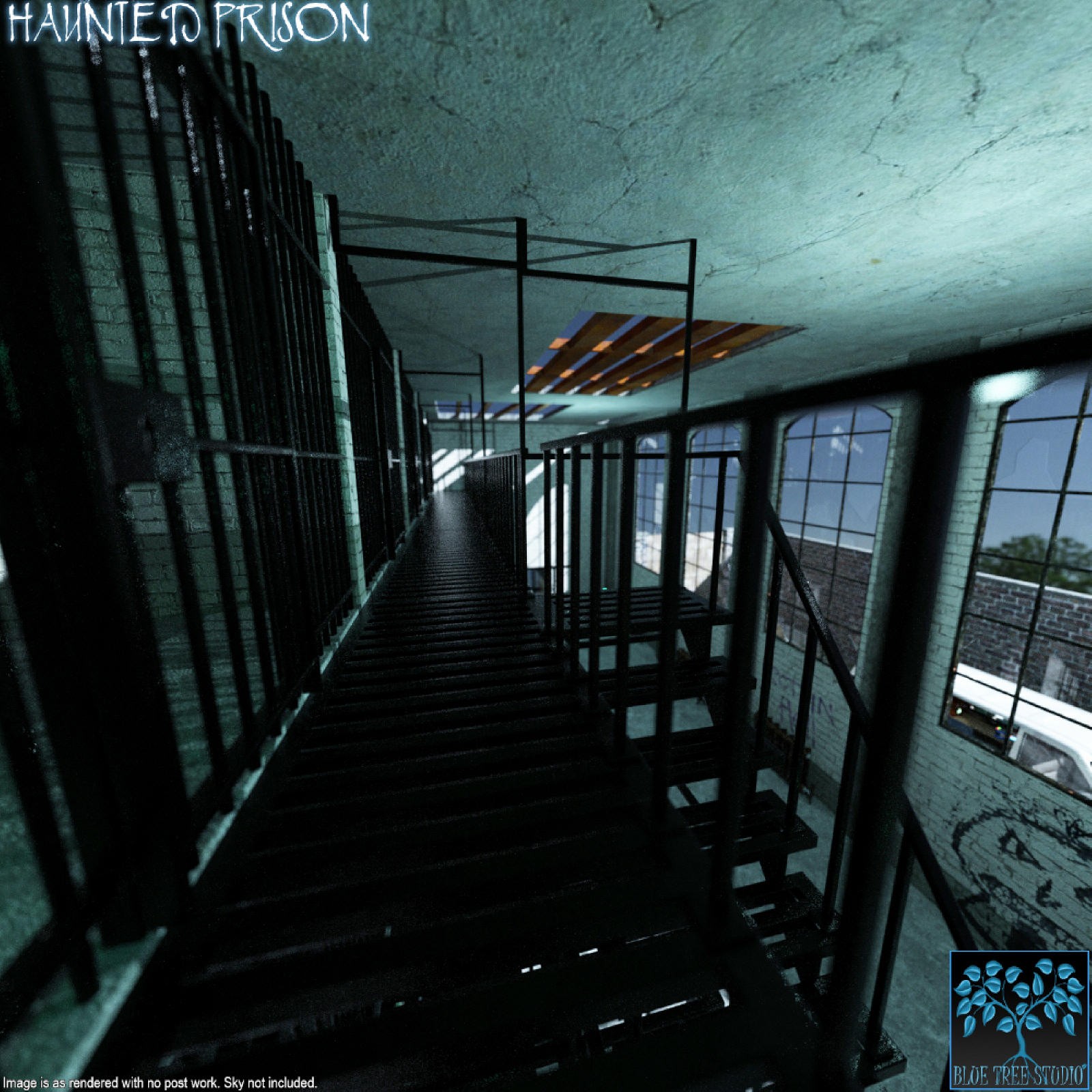 Haunted Prison for Daz Studio by N/A