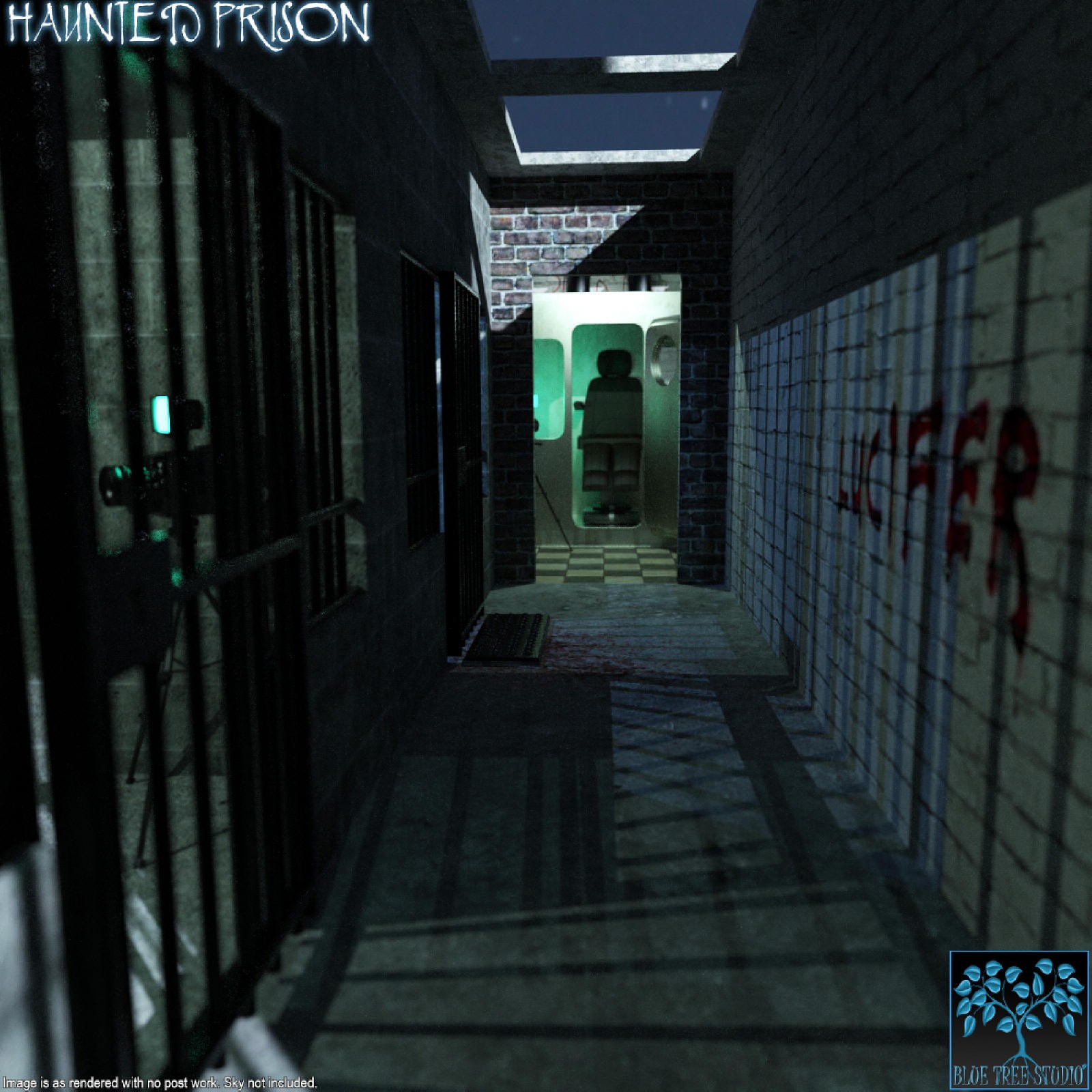 Haunted Prison for Daz Studio by N/A