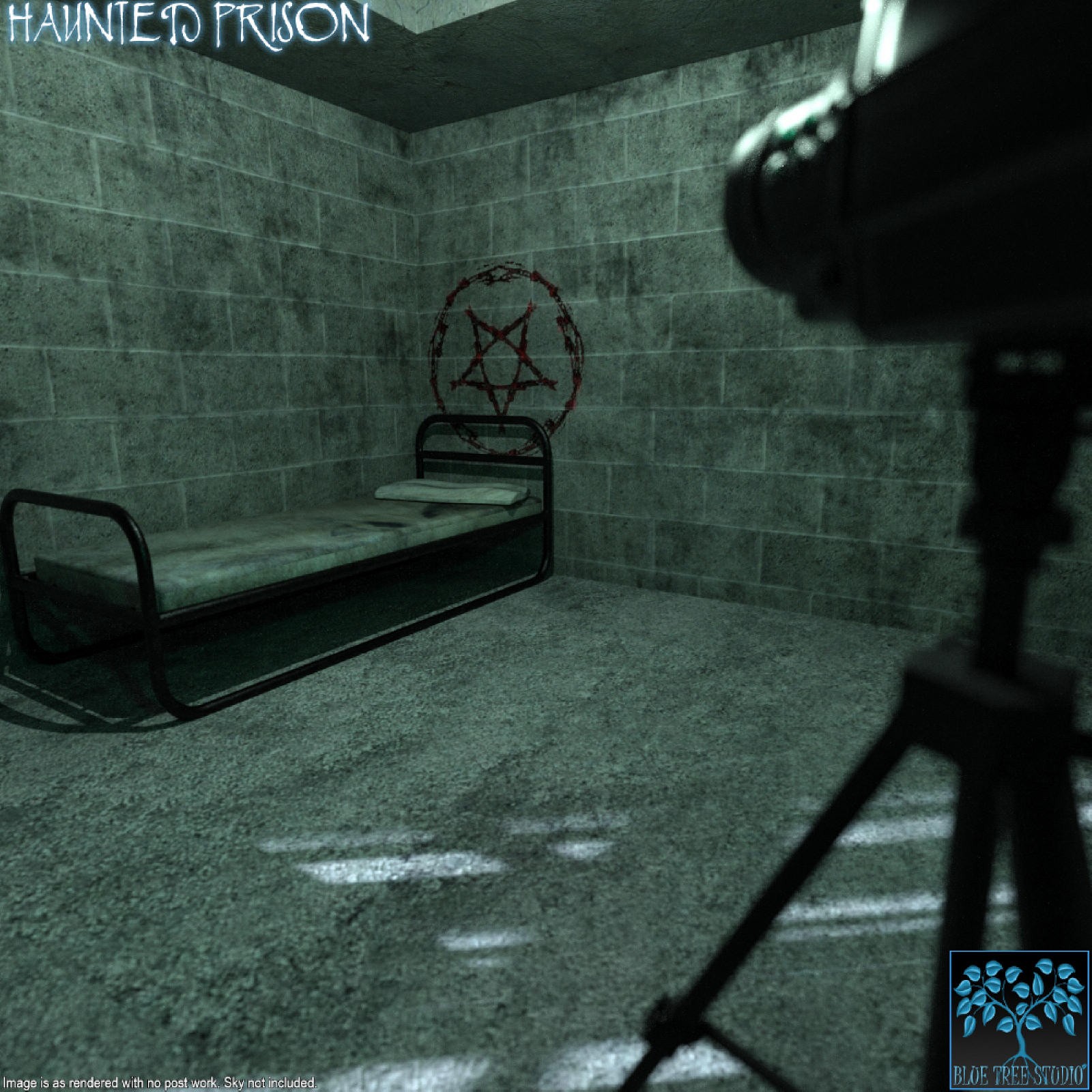Haunted Prison for Daz Studio by N/A
