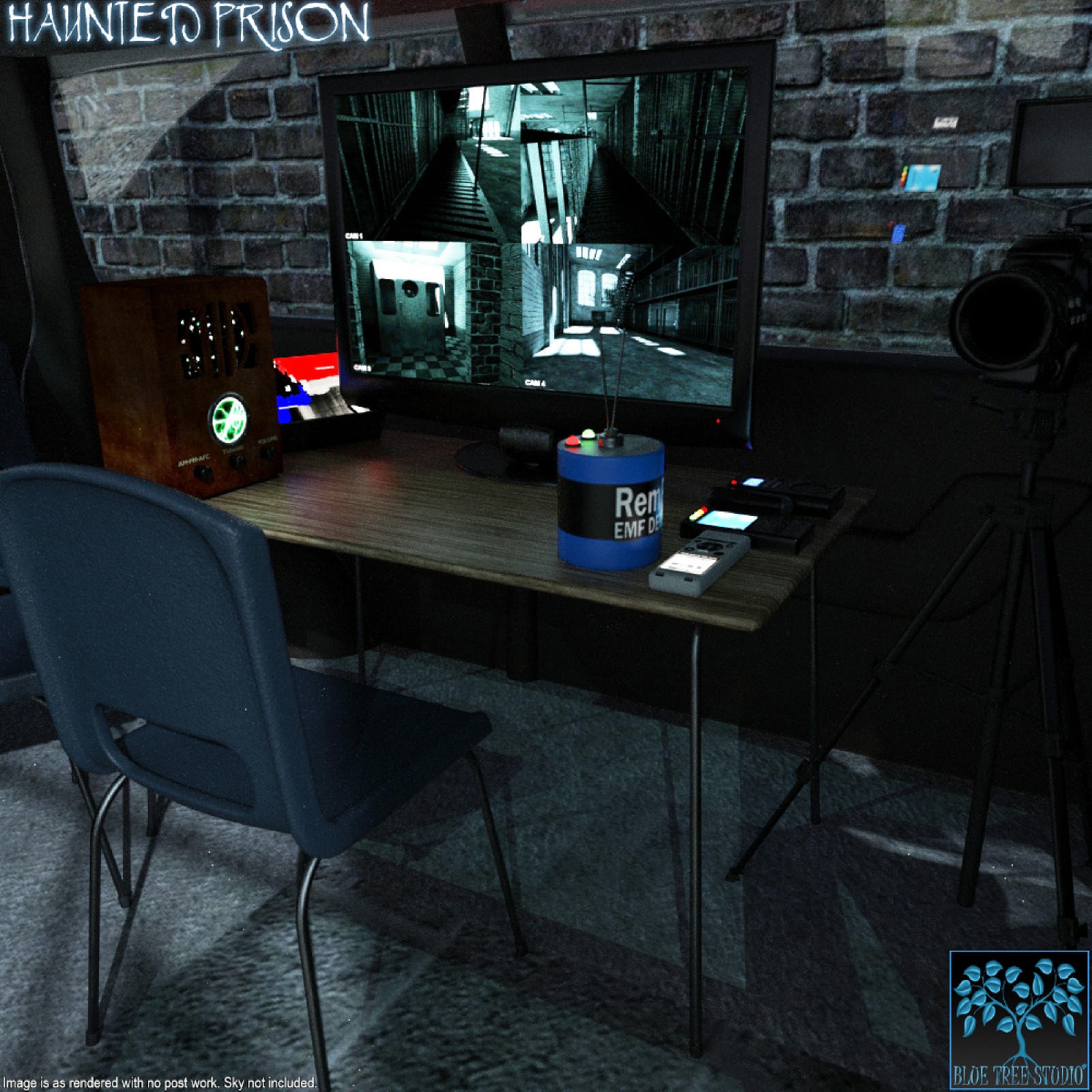 Haunted Prison for Daz Studio by N/A