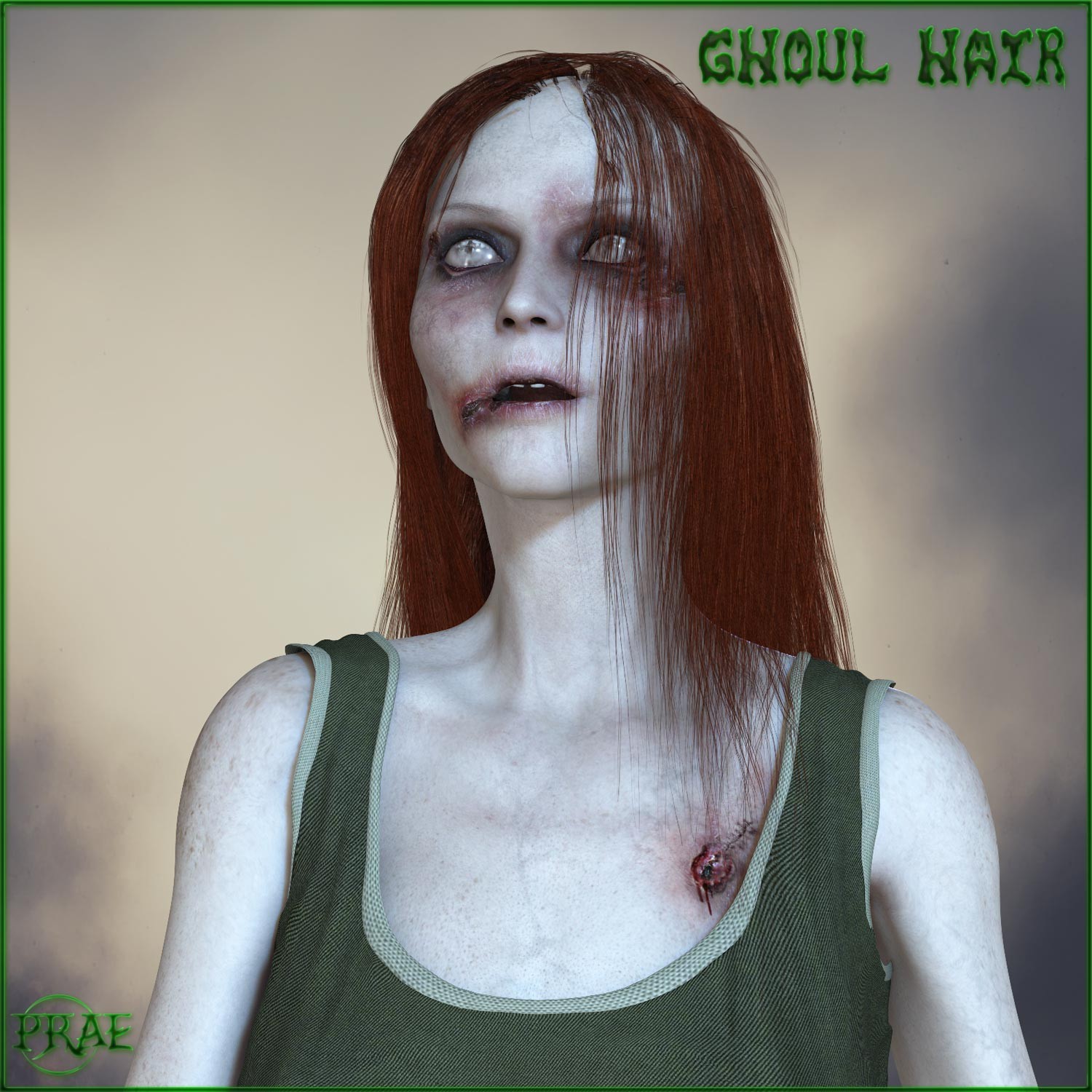 Prae-Ghoul Hair For La Femme Poser by N/A