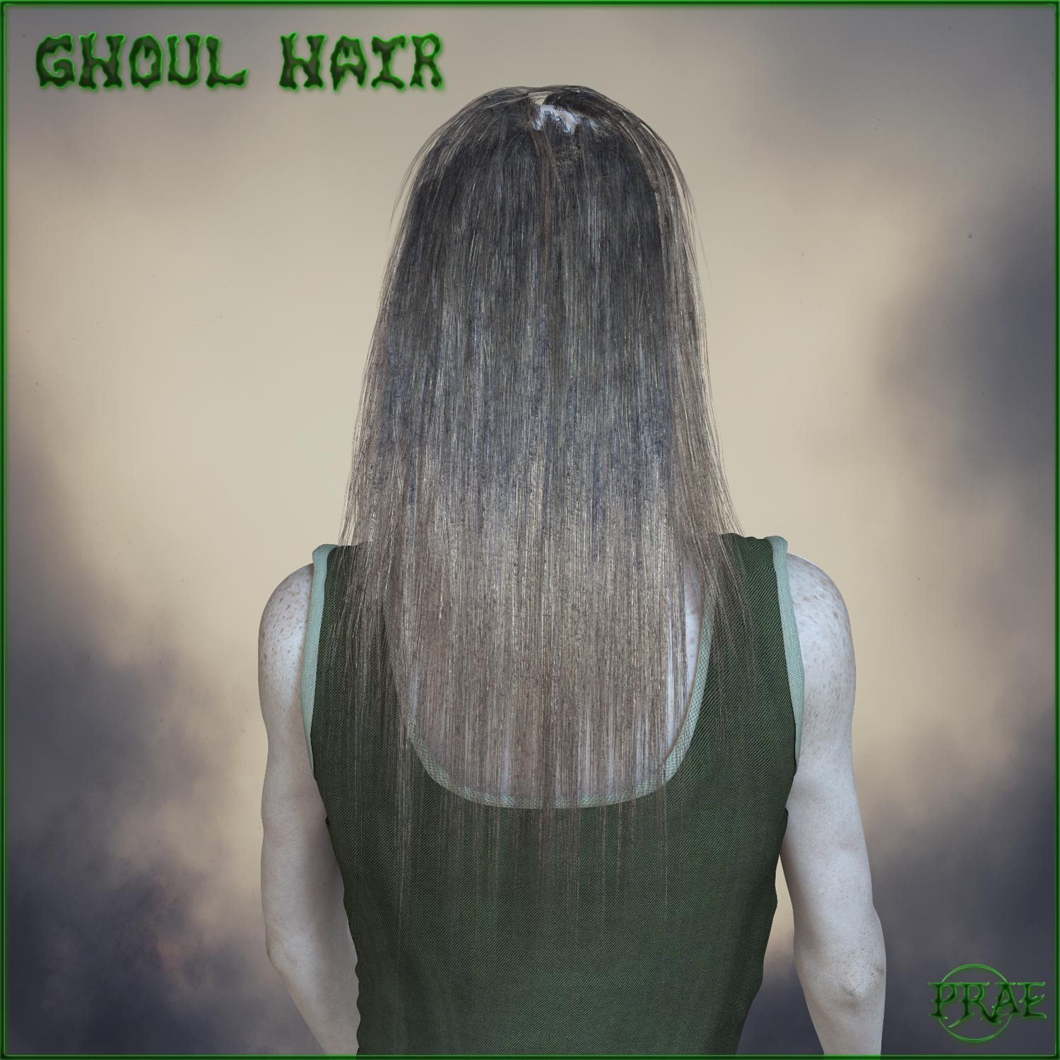 Prae-Ghoul Hair For La Femme Poser by N/A