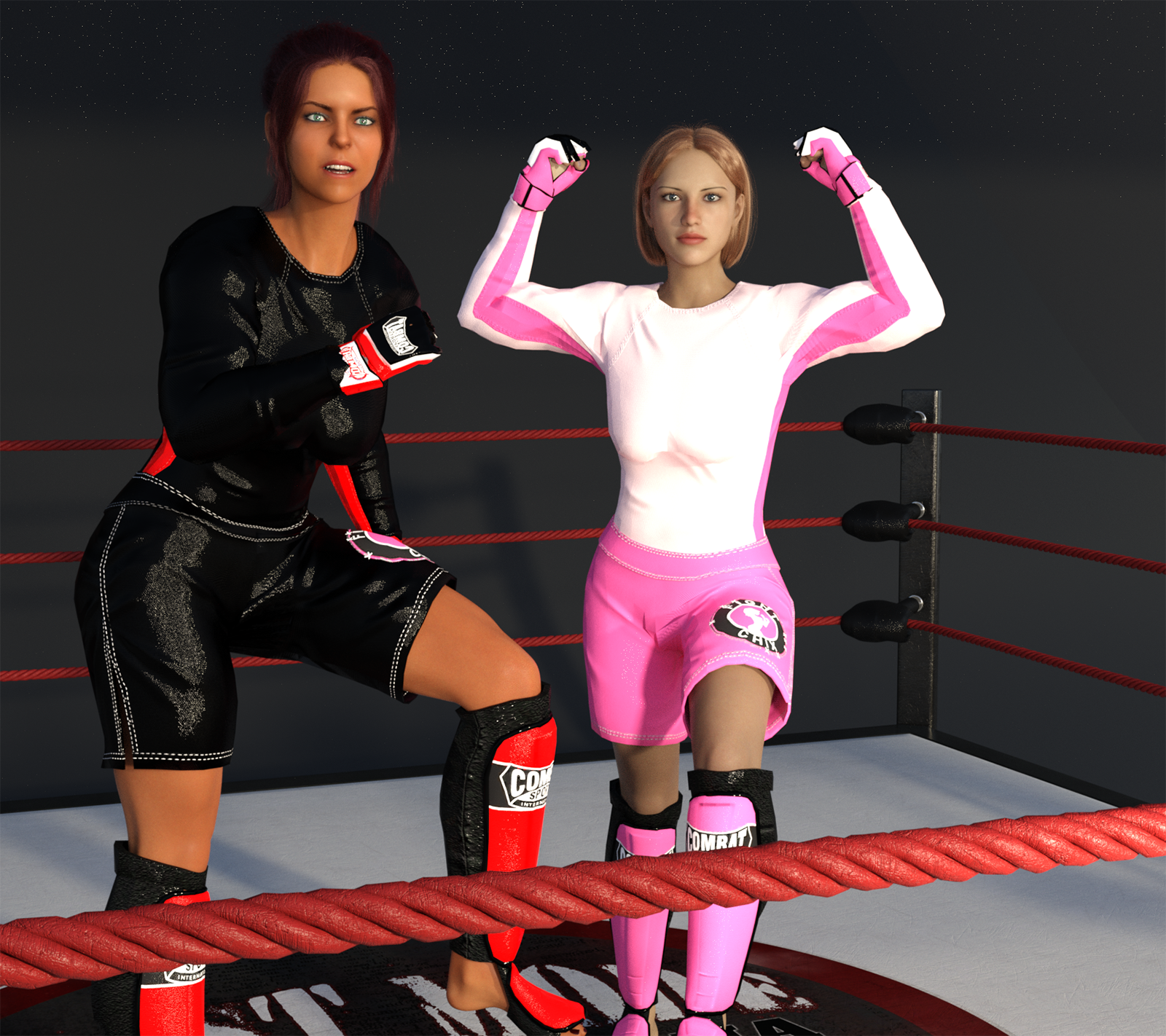 MMA Outfit for Genesis 8 & 9 Female by N/A