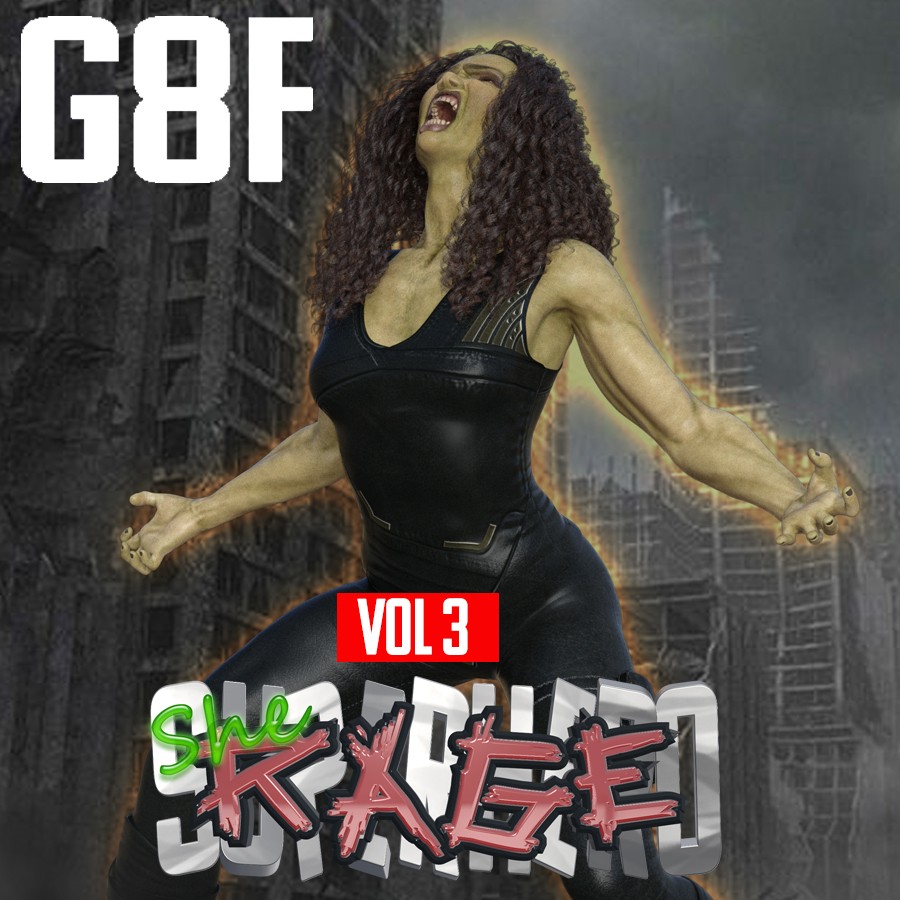 SuperHero She-Rage for G8F Volume 3 by N/A