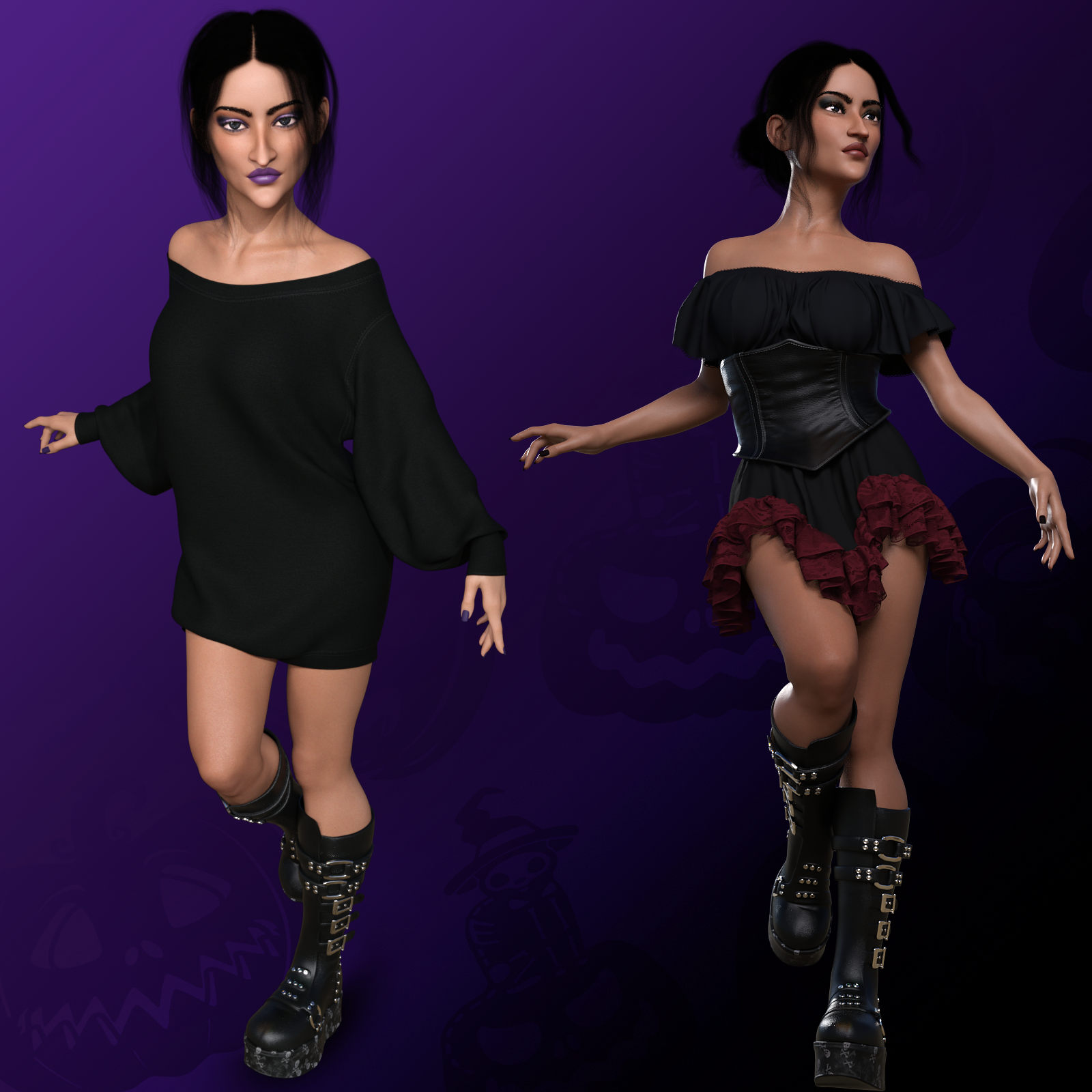 Itty Bitty Witch for Genesis 8.1 by N/A