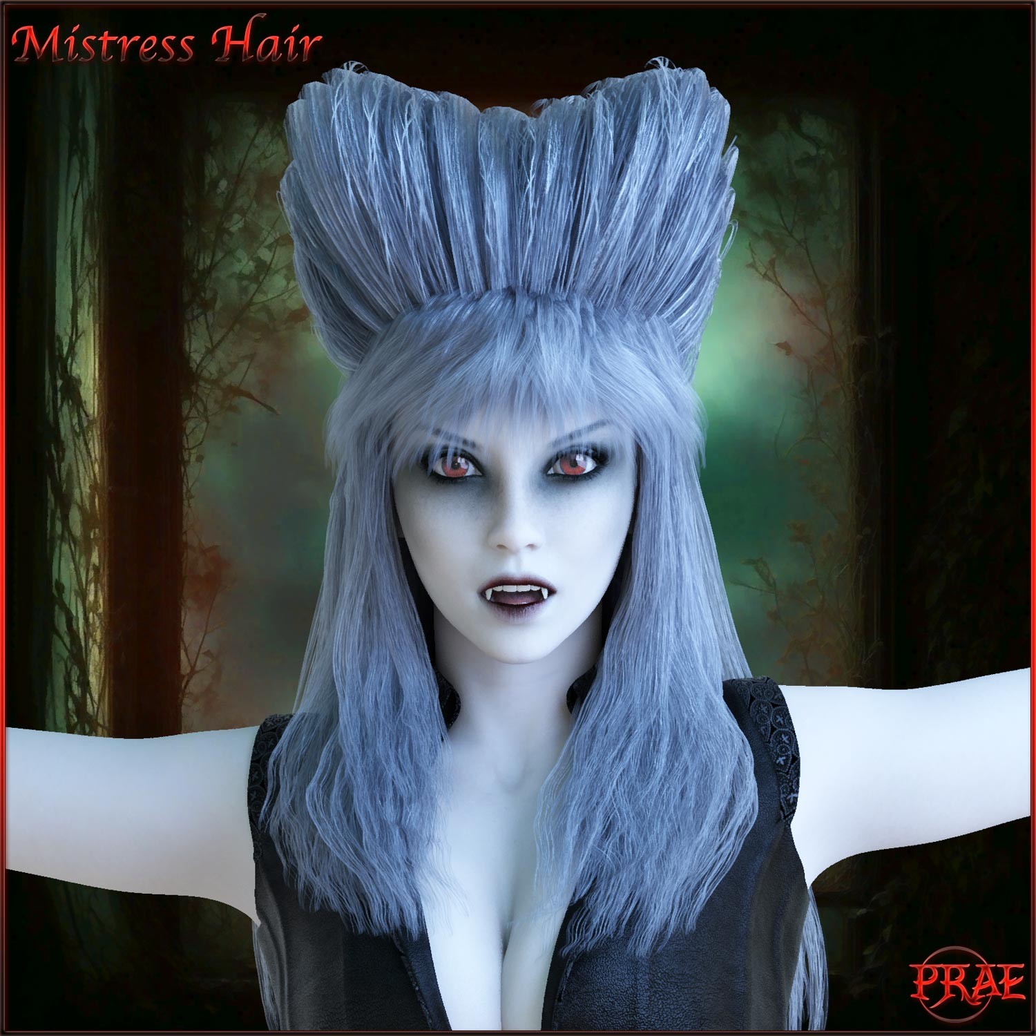 Prae-Mistress Hair For G8/G9 Daz by N/A