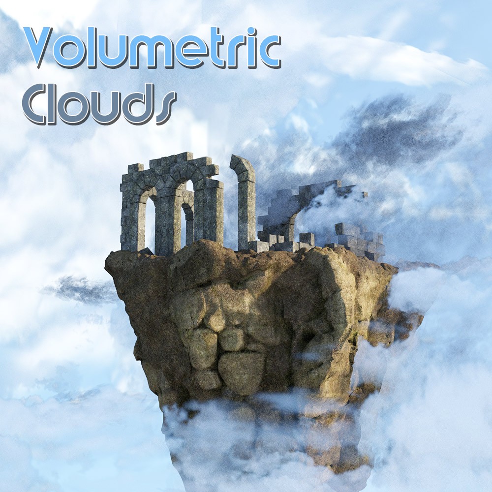 Volumetric Clouds for Daz Studio by N/A