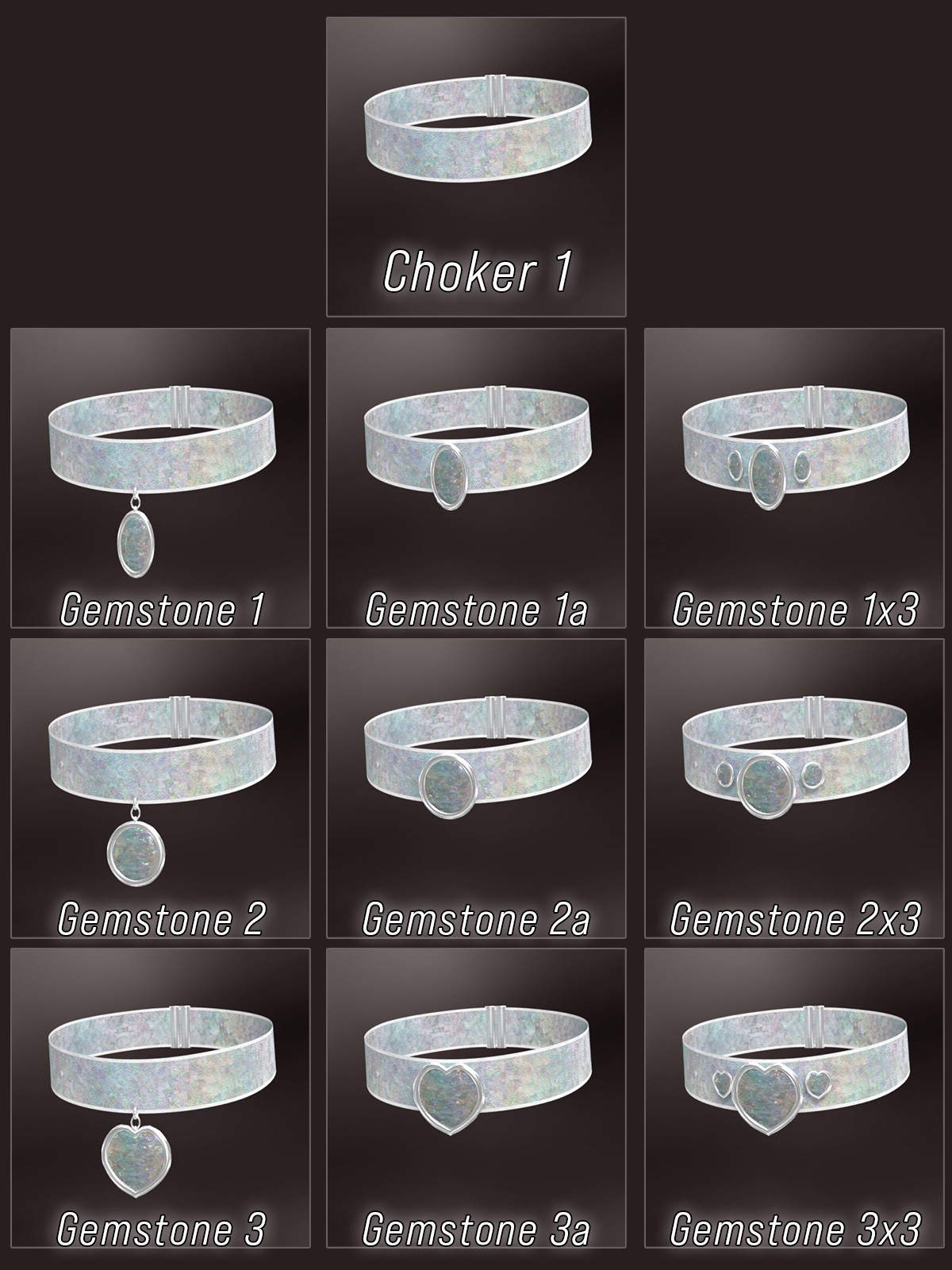 CPS-CB-TheVelvetChokerBundle by N/A
