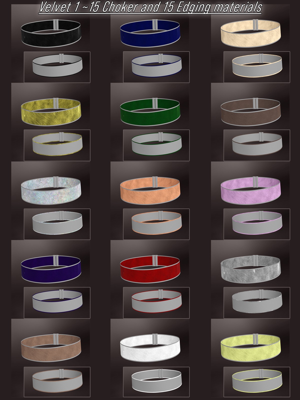 CPS-CB-TheVelvetChokerBundle by N/A