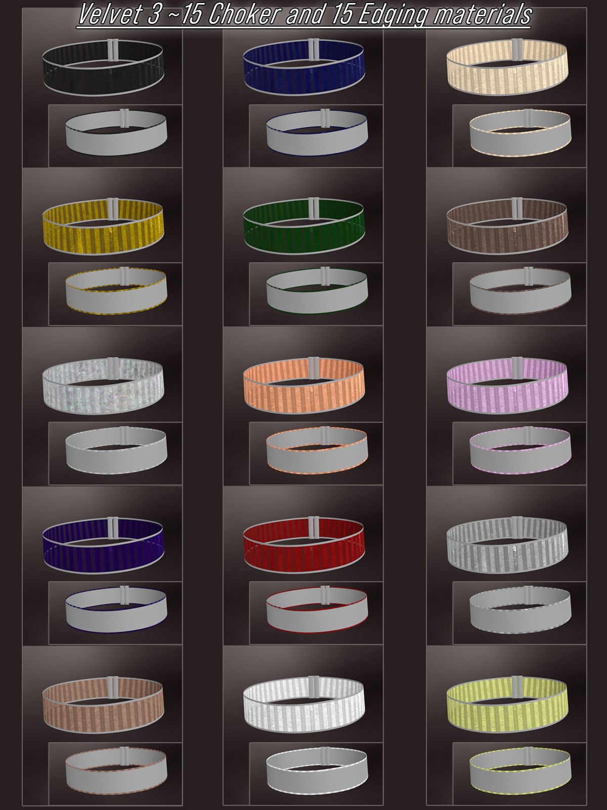 CPS-CB-TheVelvetChokerBundle by N/A