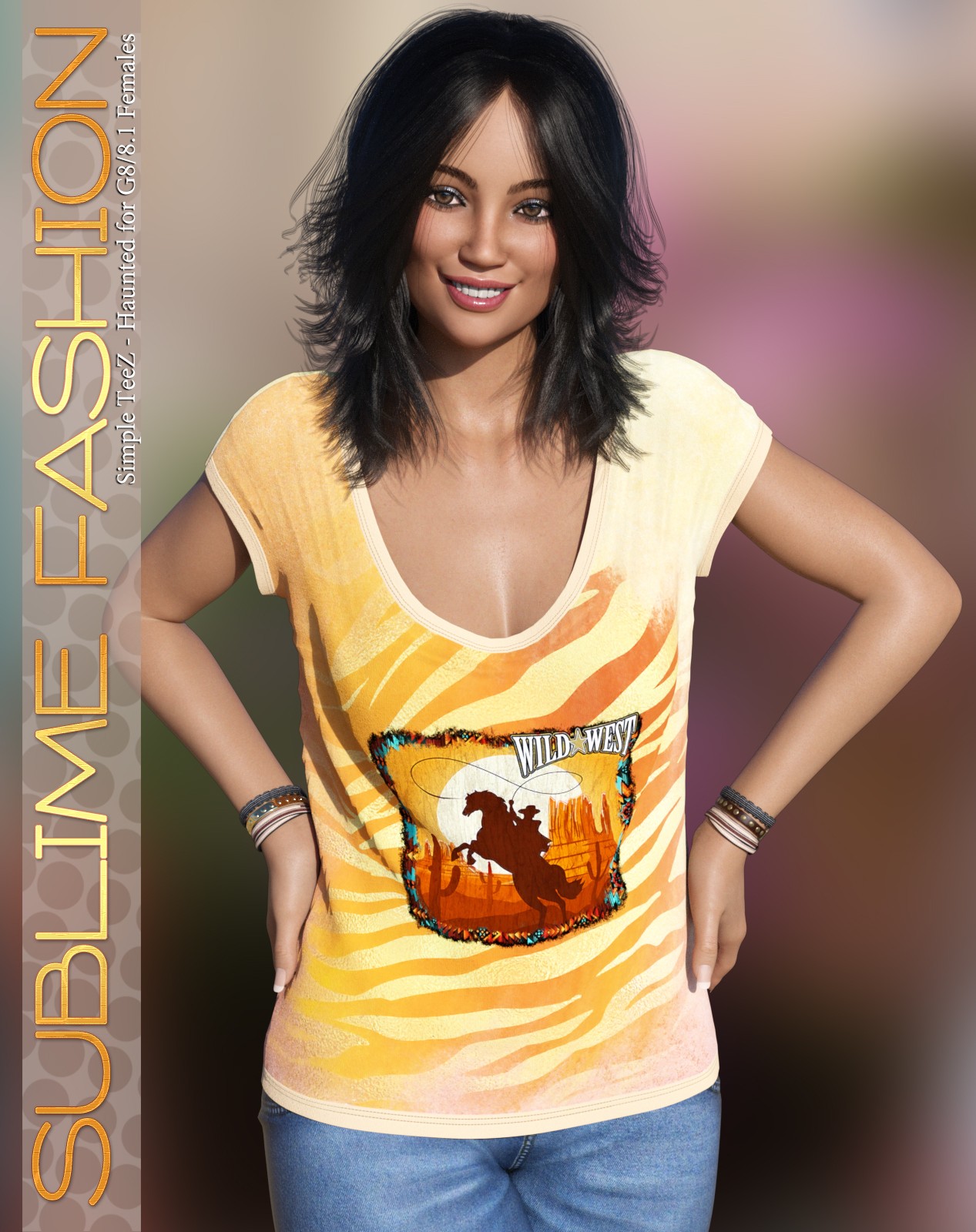 Sublime Fashion Simple TeeZ - Haunted for G8/8.1 by N/A