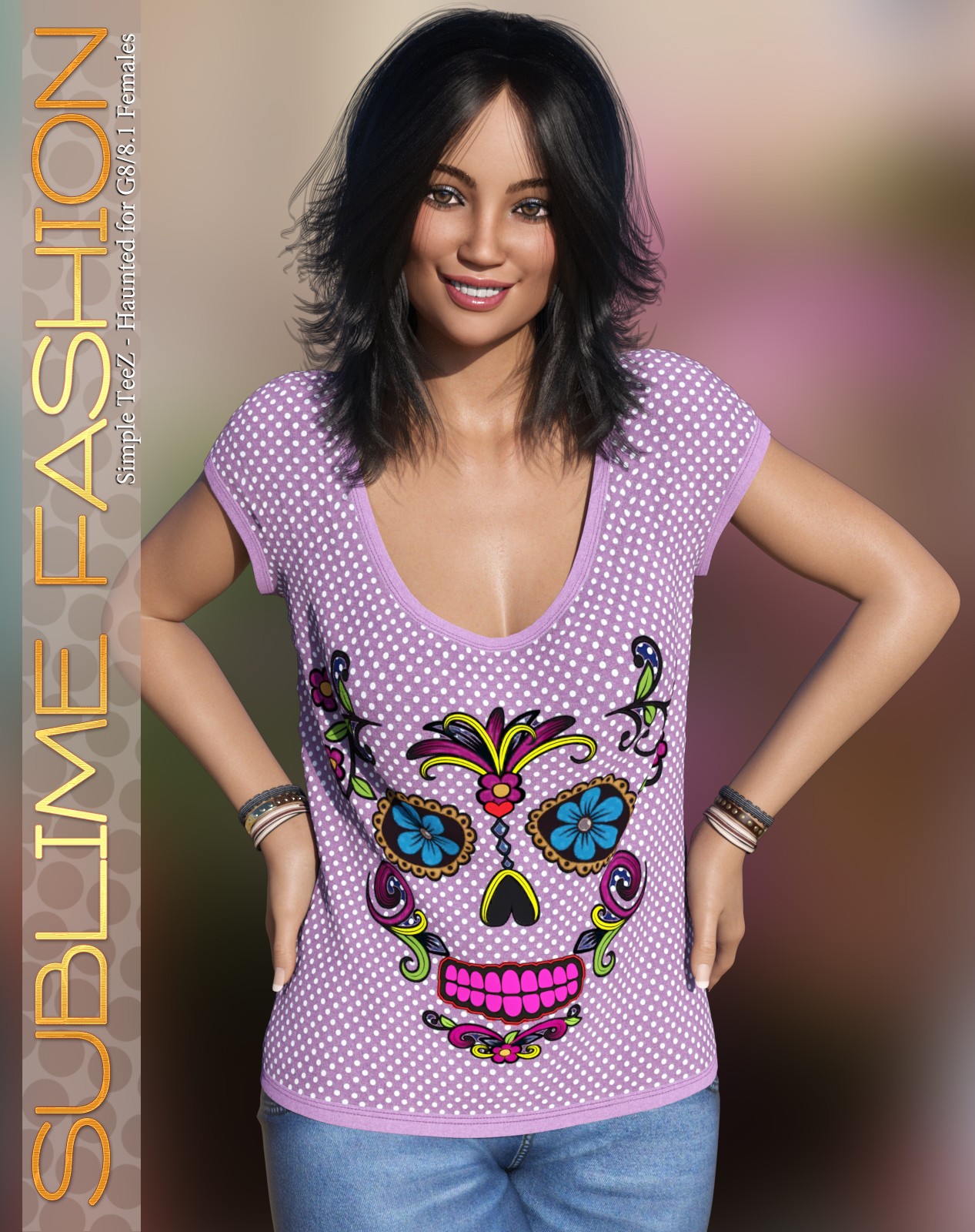 Sublime Fashion Simple TeeZ - Haunted for G8/8.1 by N/A