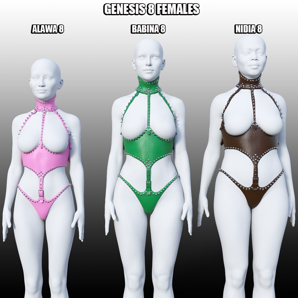 Fantasy Bodysuit II for G8F and G9 by N/A