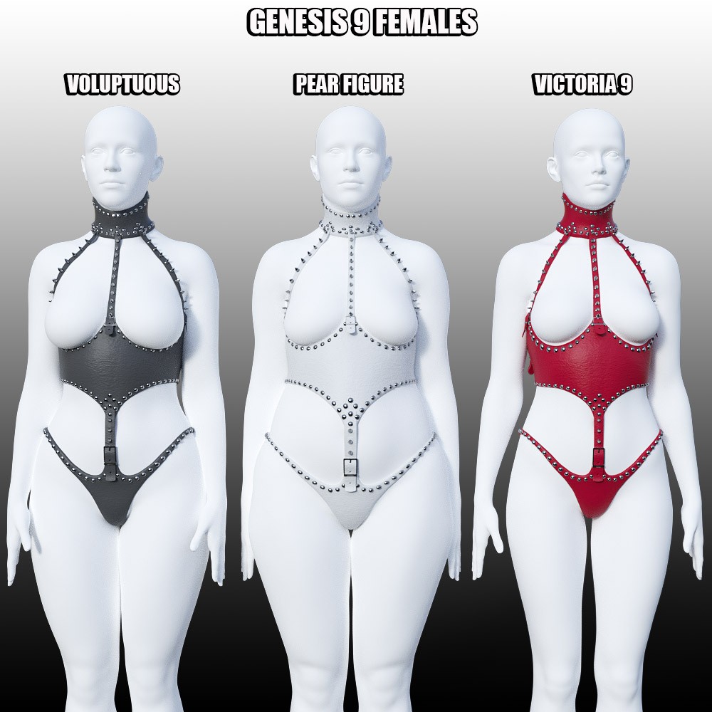 Fantasy Bodysuit II for G8F and G9 by N/A