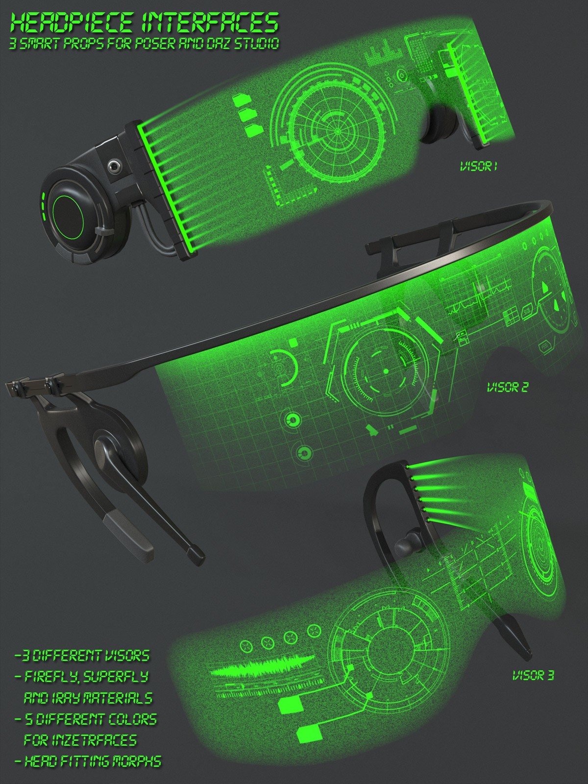 Headpiece Interfaces by N/A