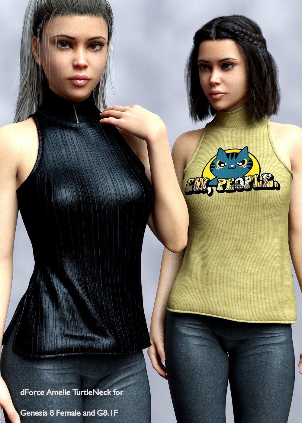 dForce Amelie Turtleneck G8G8.1F by N/A