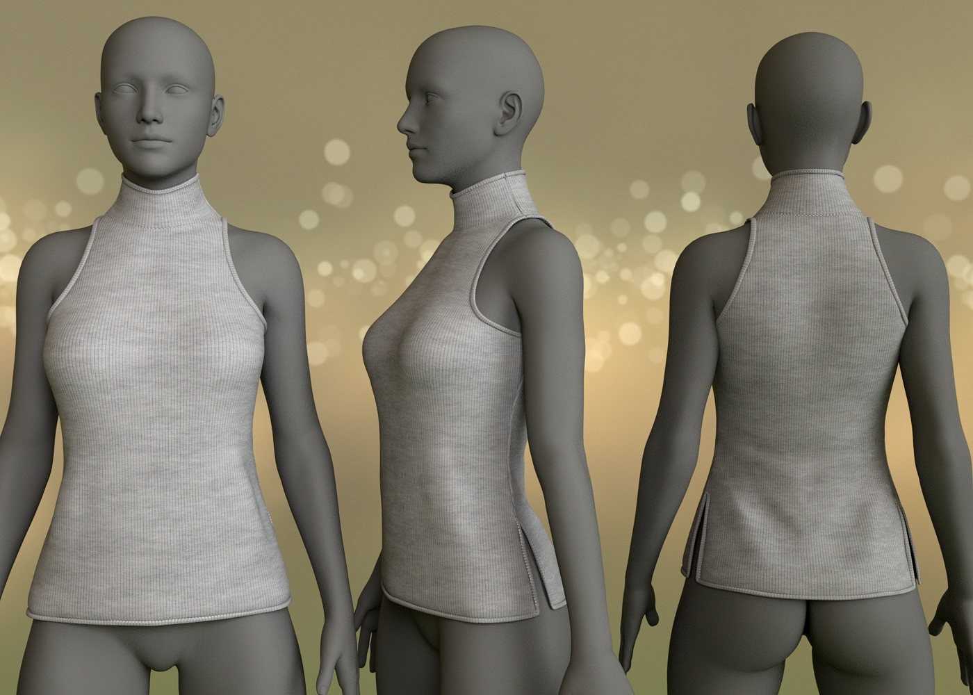 dForce Amelie Turtleneck G8G8.1F by N/A
