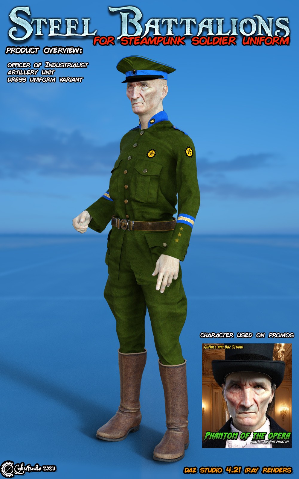 Steel Battalions for Steampunk Soldier Uniform by N/A