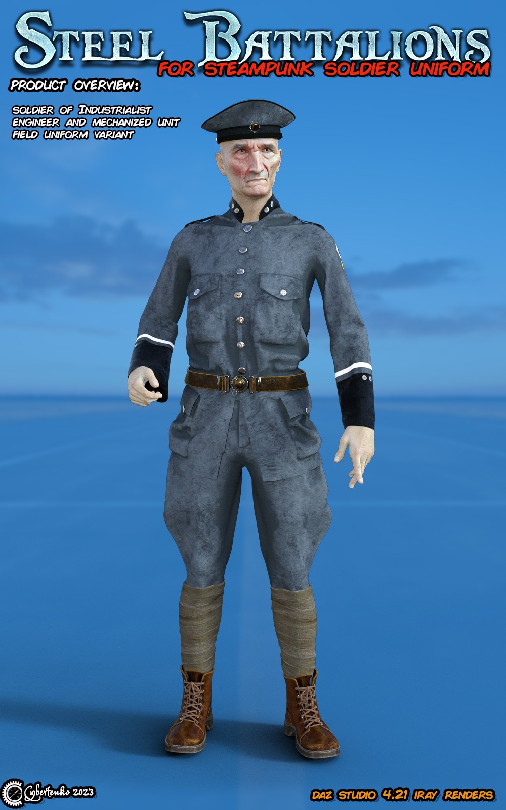 Steel Battalions for Steampunk Soldier Uniform by N/A
