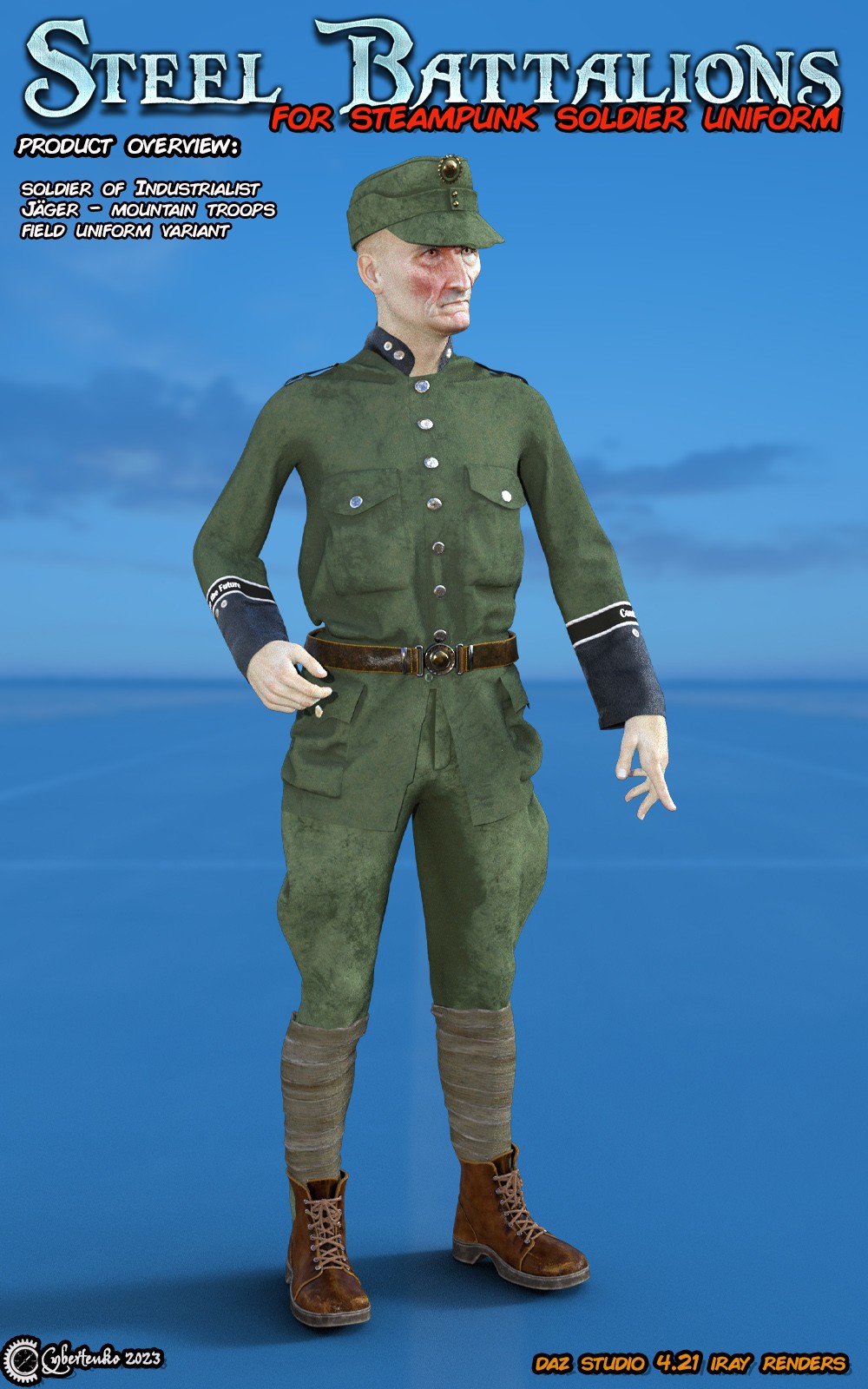 Steel Battalions for Steampunk Soldier Uniform by N/A