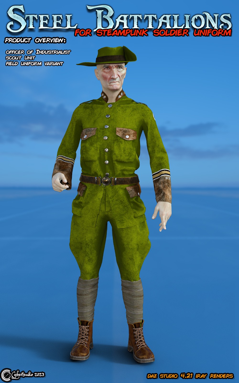 Steel Battalions for Steampunk Soldier Uniform by N/A