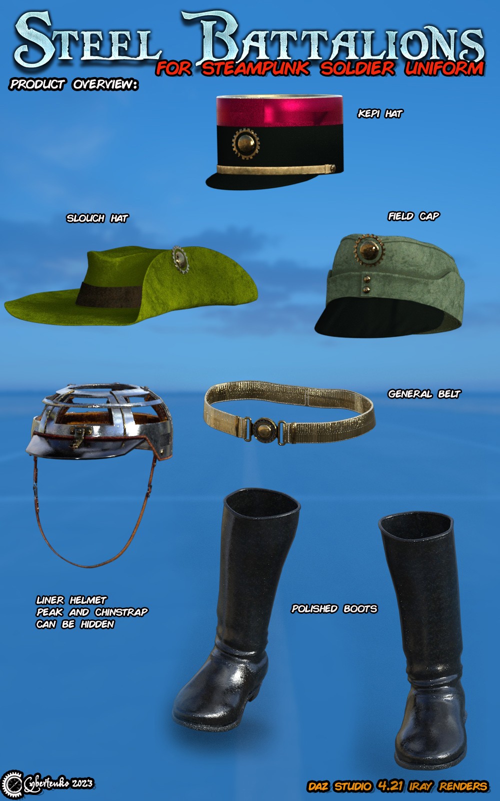 Steel Battalions for Steampunk Soldier Uniform by N/A