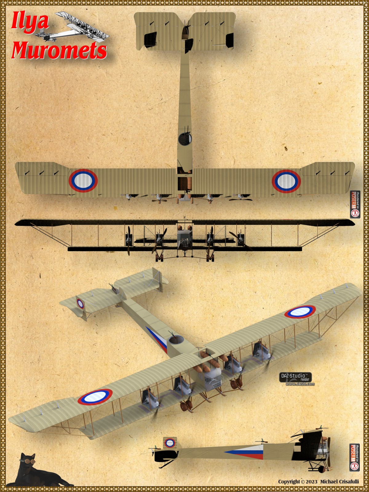Ilya Muromets WW I Bomber by N/A