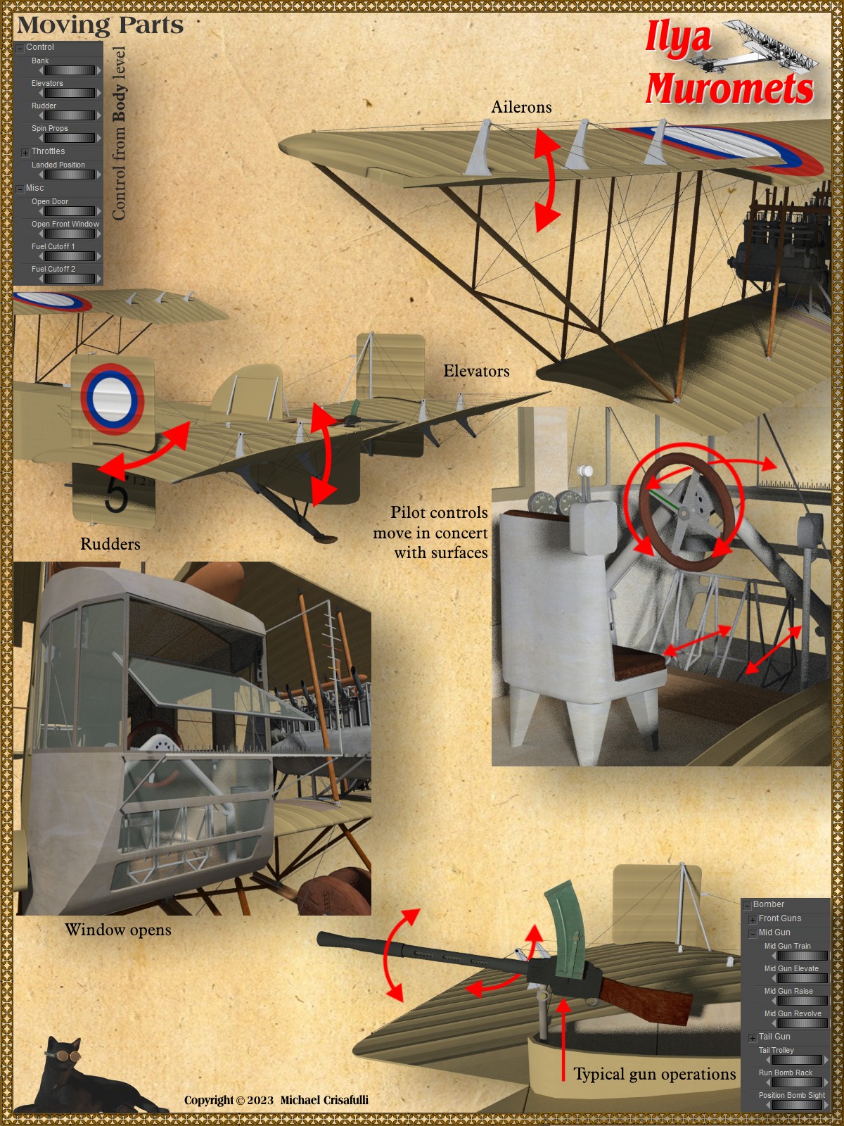 Ilya Muromets WW I Bomber by N/A