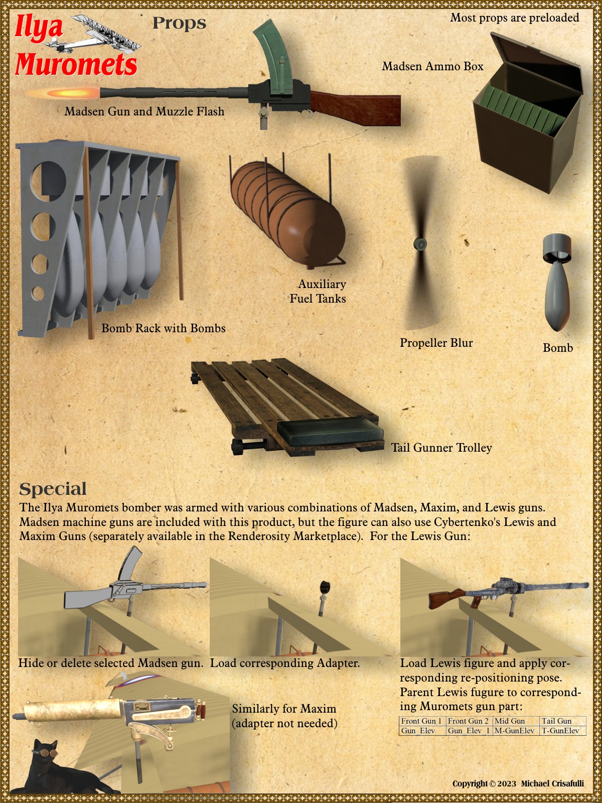 Ilya Muromets WW I Bomber by N/A