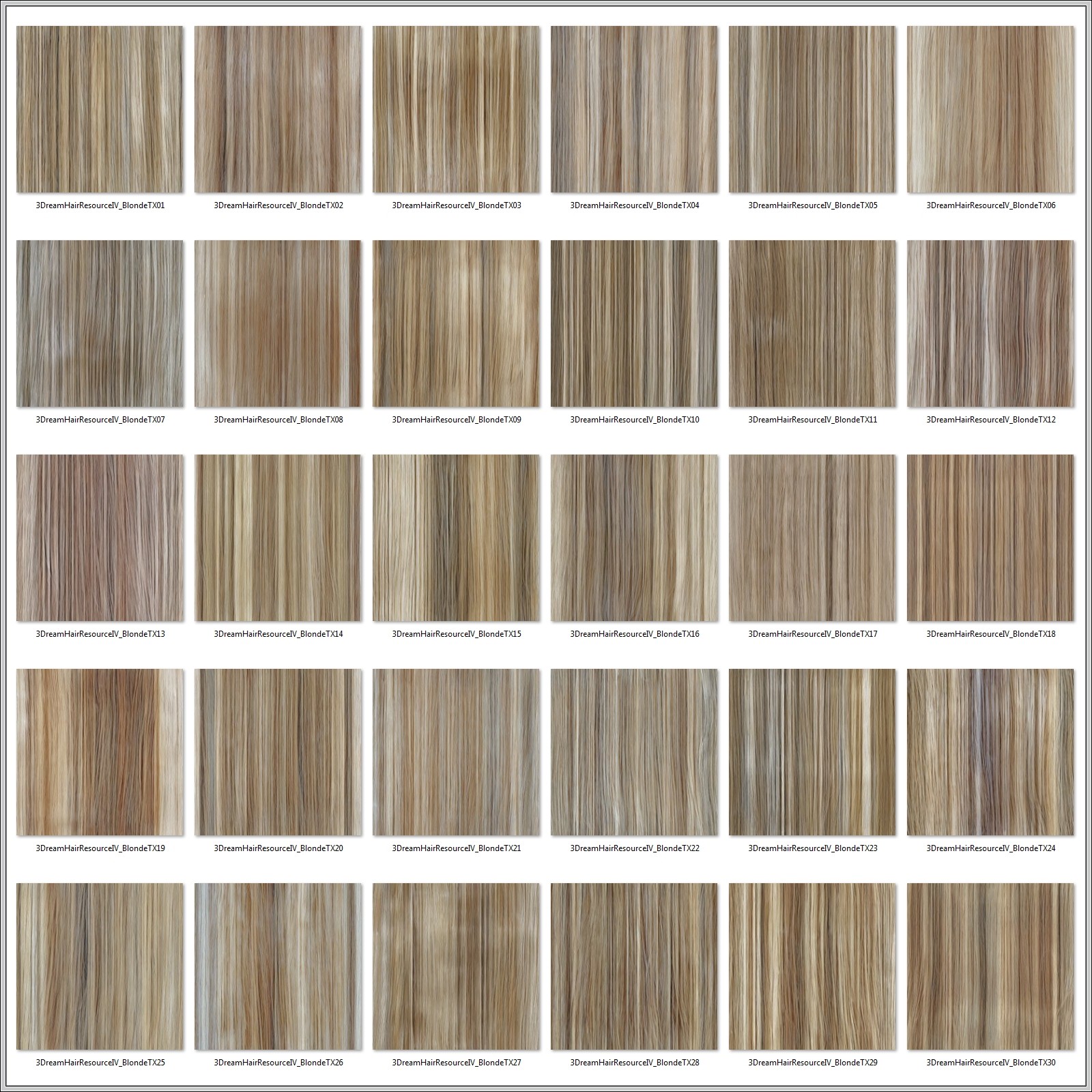 3Dream - Hair Resource IV by N/A