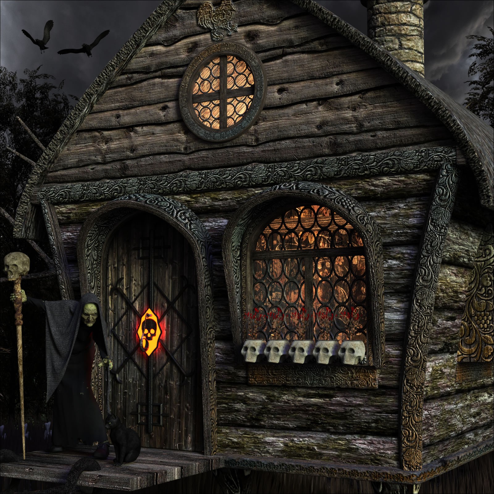 Baba Yaga's Hut by N/A