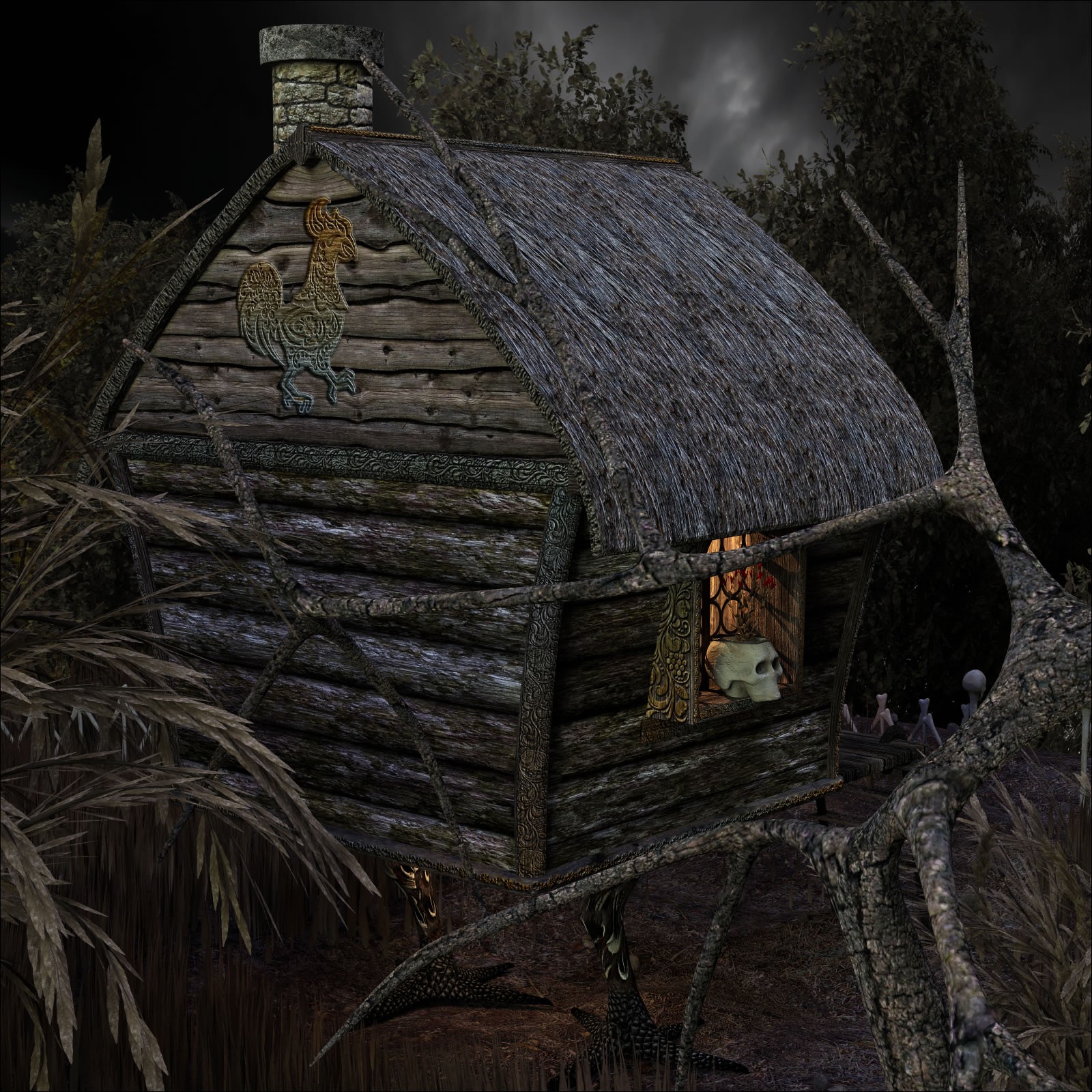Baba Yaga's Hut by N/A