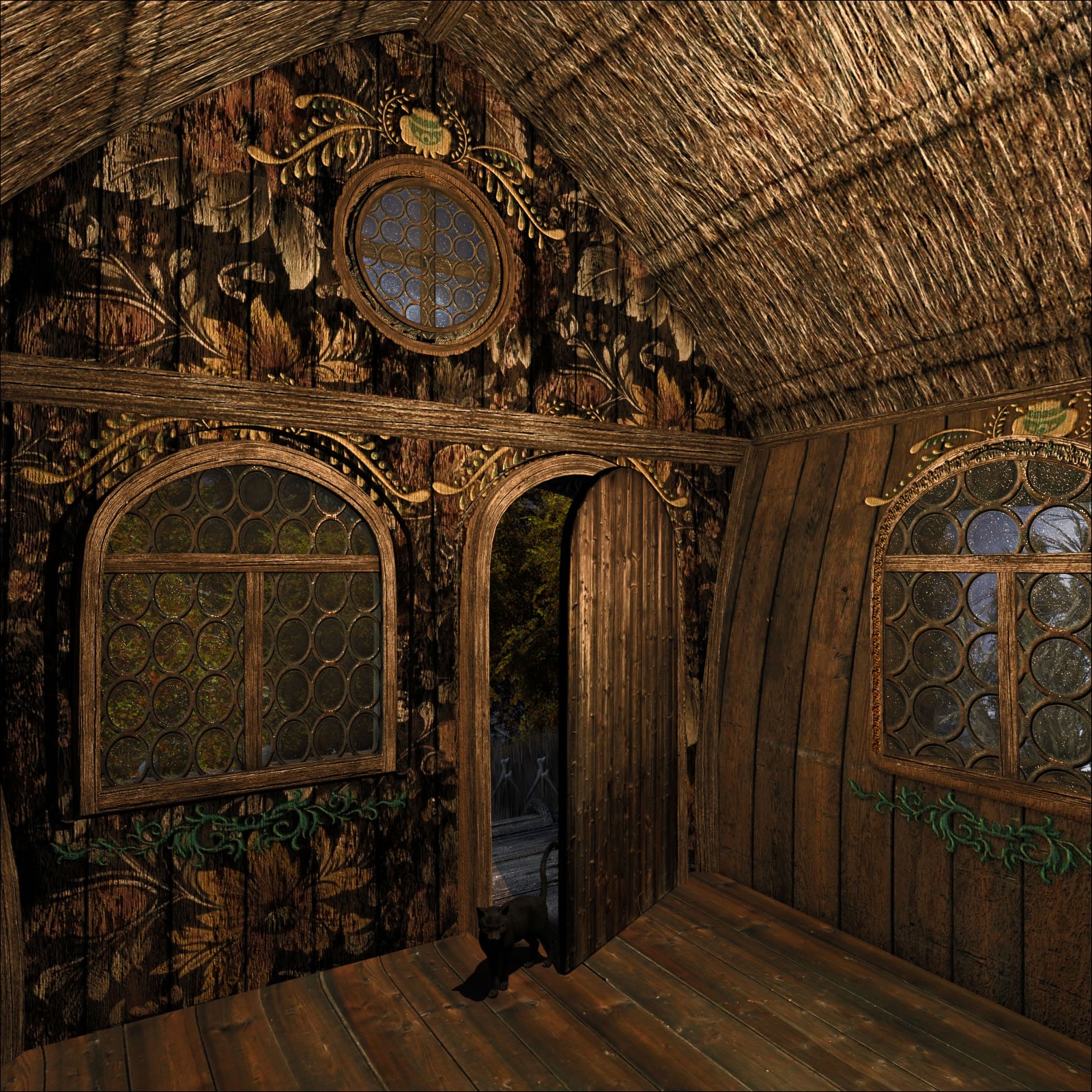 Baba Yaga's Hut by N/A