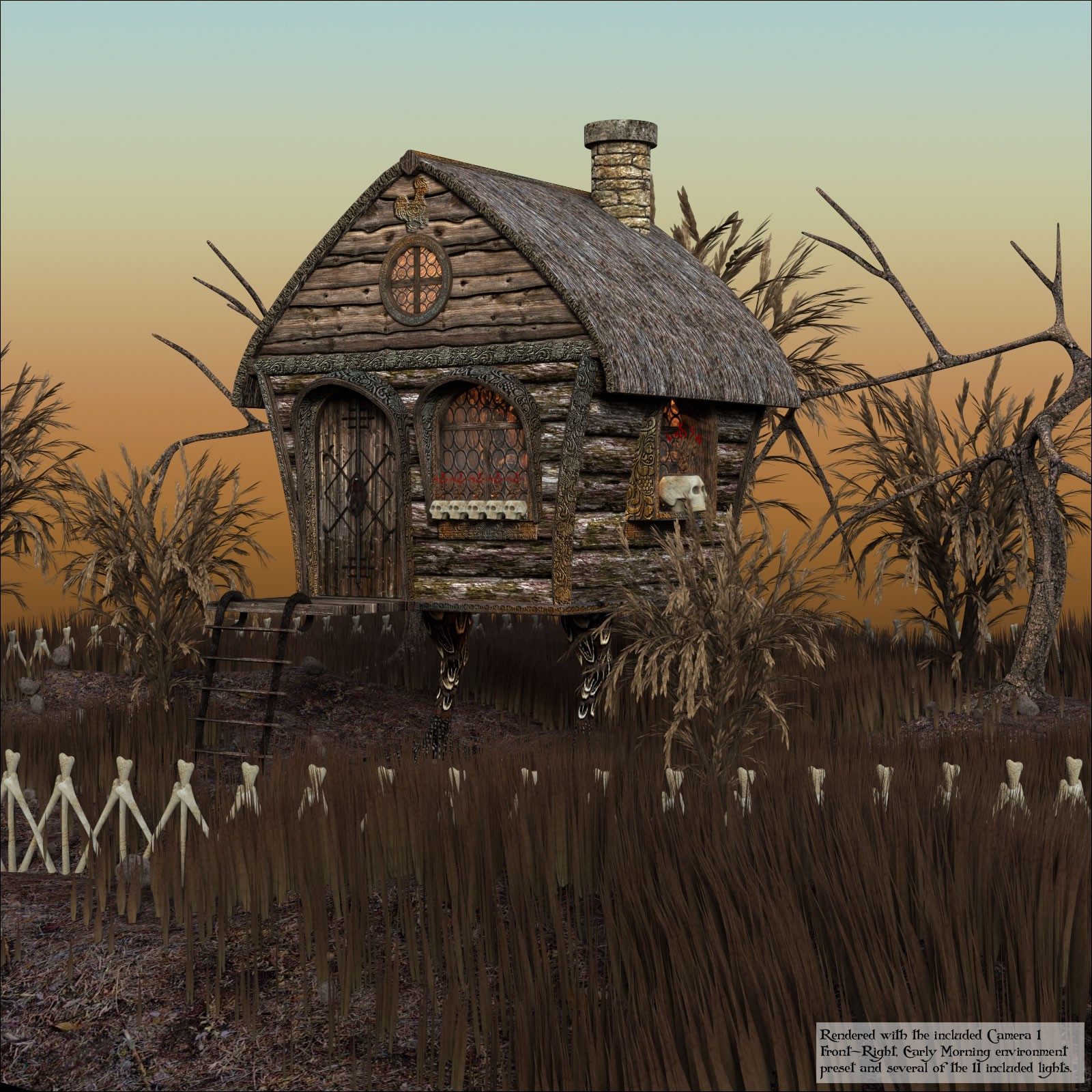 Baba Yaga's Hut by N/A