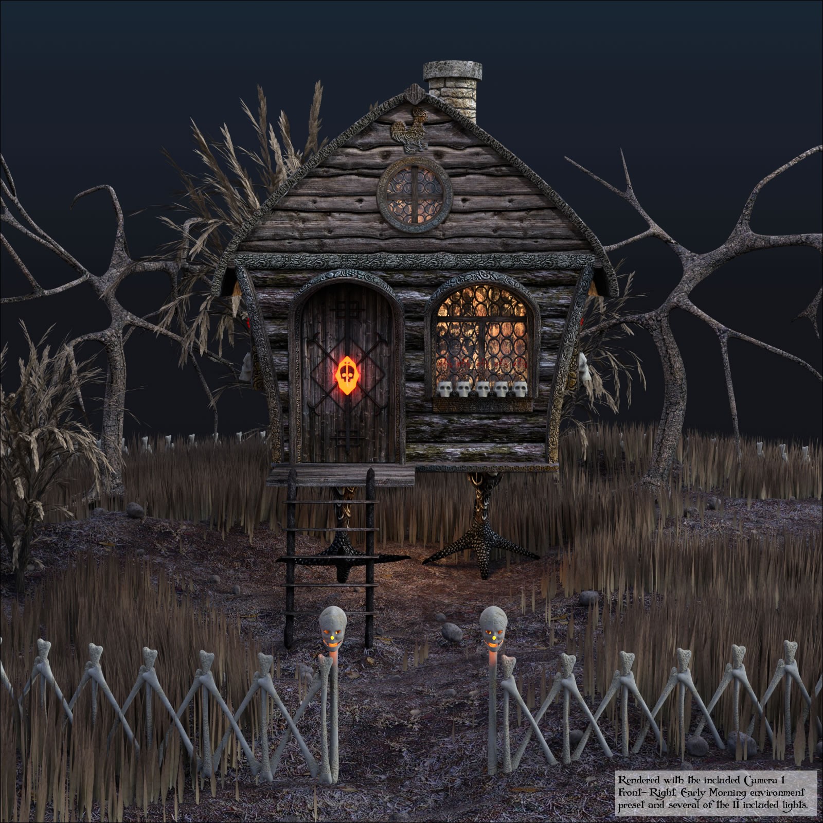 Baba Yaga's Hut by N/A