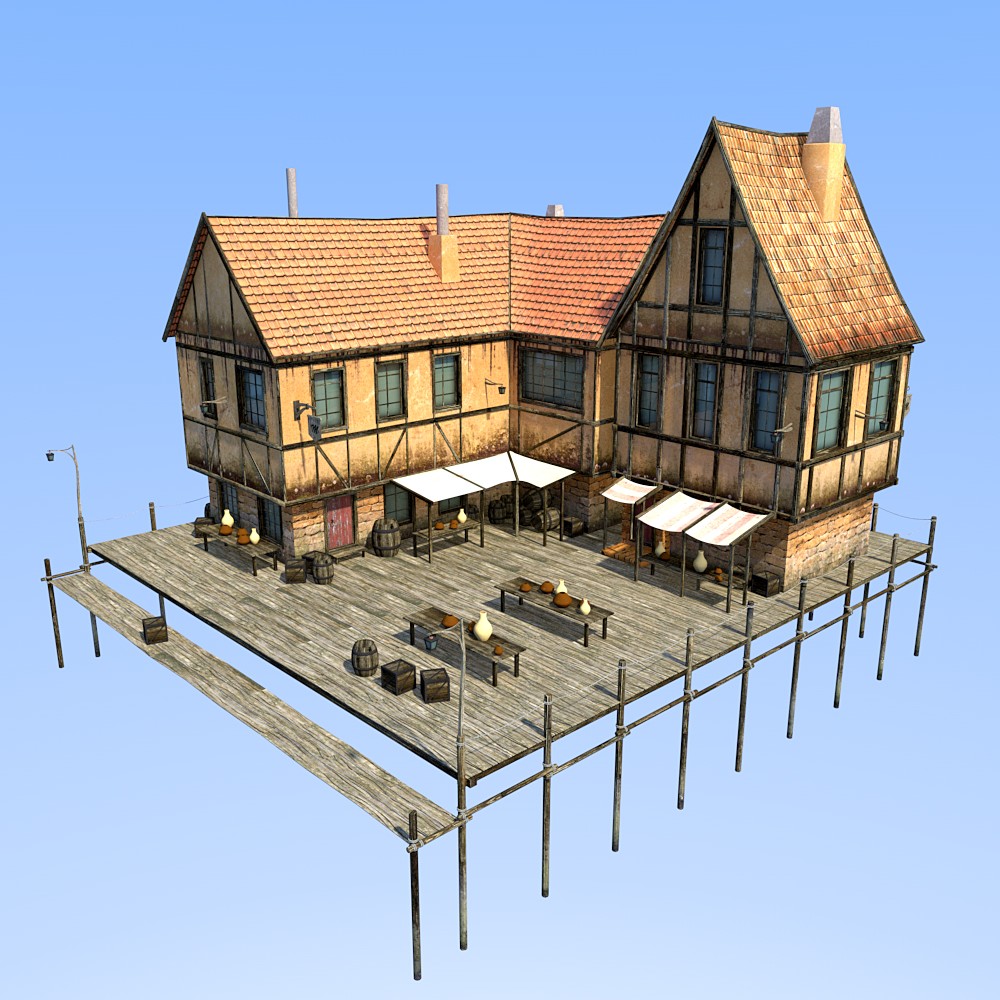 Smugglers market for Daz Studio by N/A