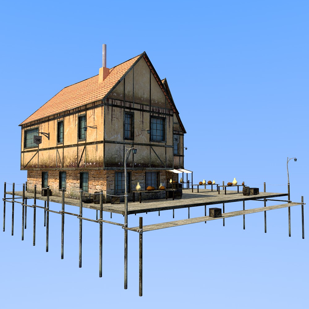 Smugglers market for Daz Studio by N/A