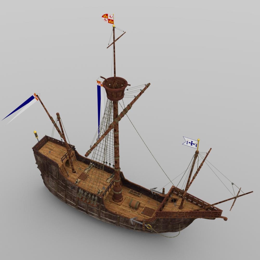 Santa Maria for DAZ Studio by N/A