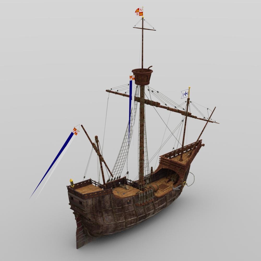 Santa Maria for DAZ Studio by N/A