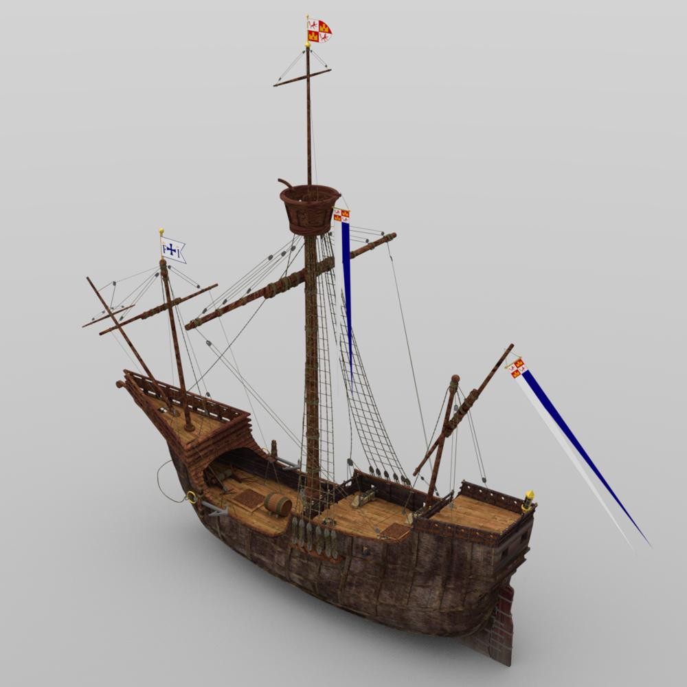 Santa Maria for DAZ Studio by N/A