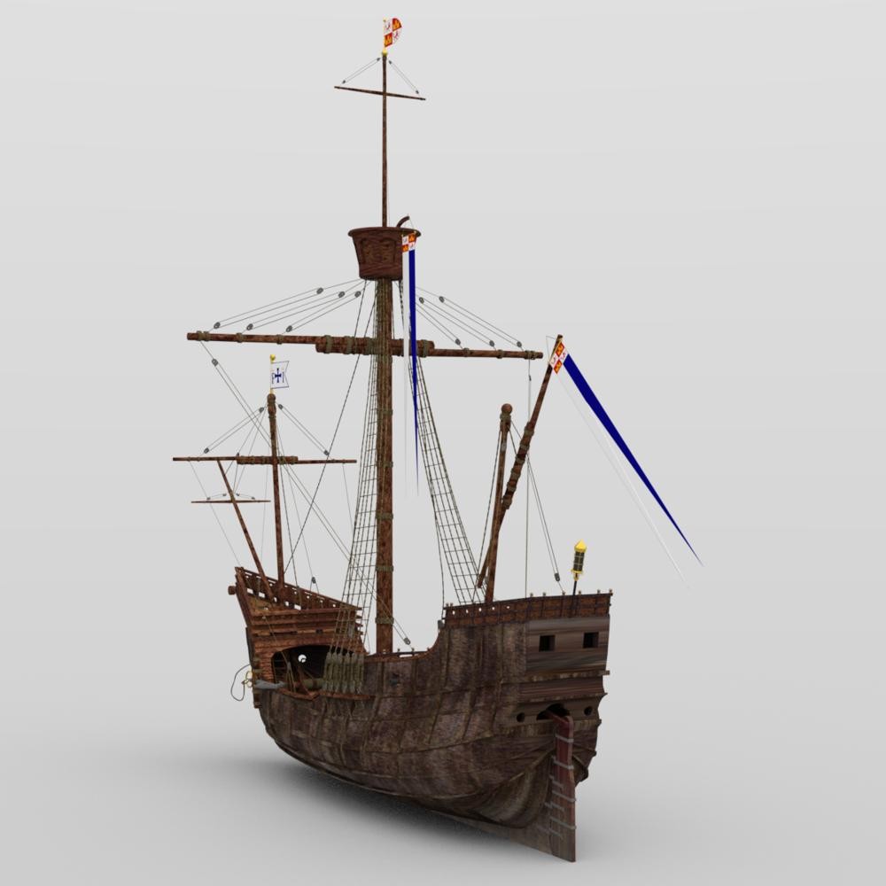 Santa Maria for DAZ Studio by N/A