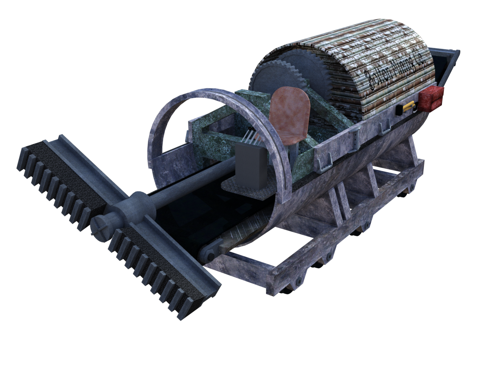 Steampunk Boring Machine by N/A