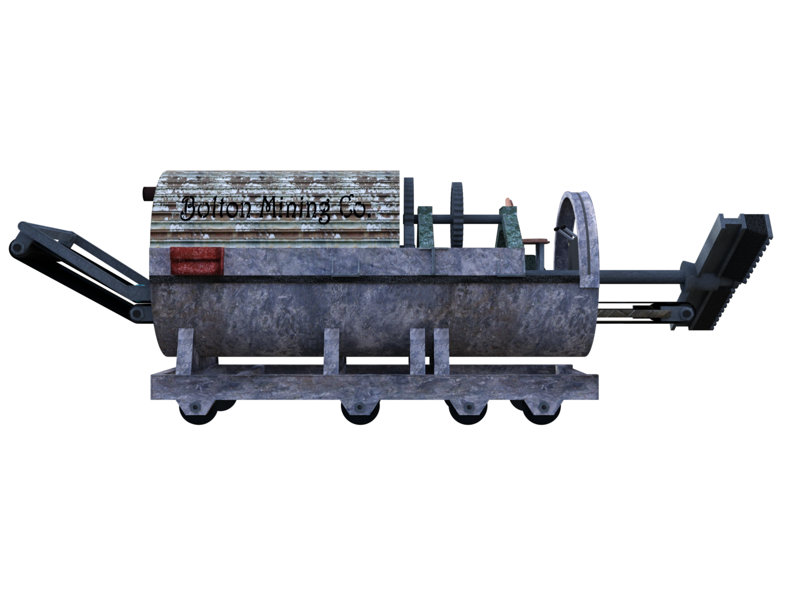 Steampunk Boring Machine by N/A
