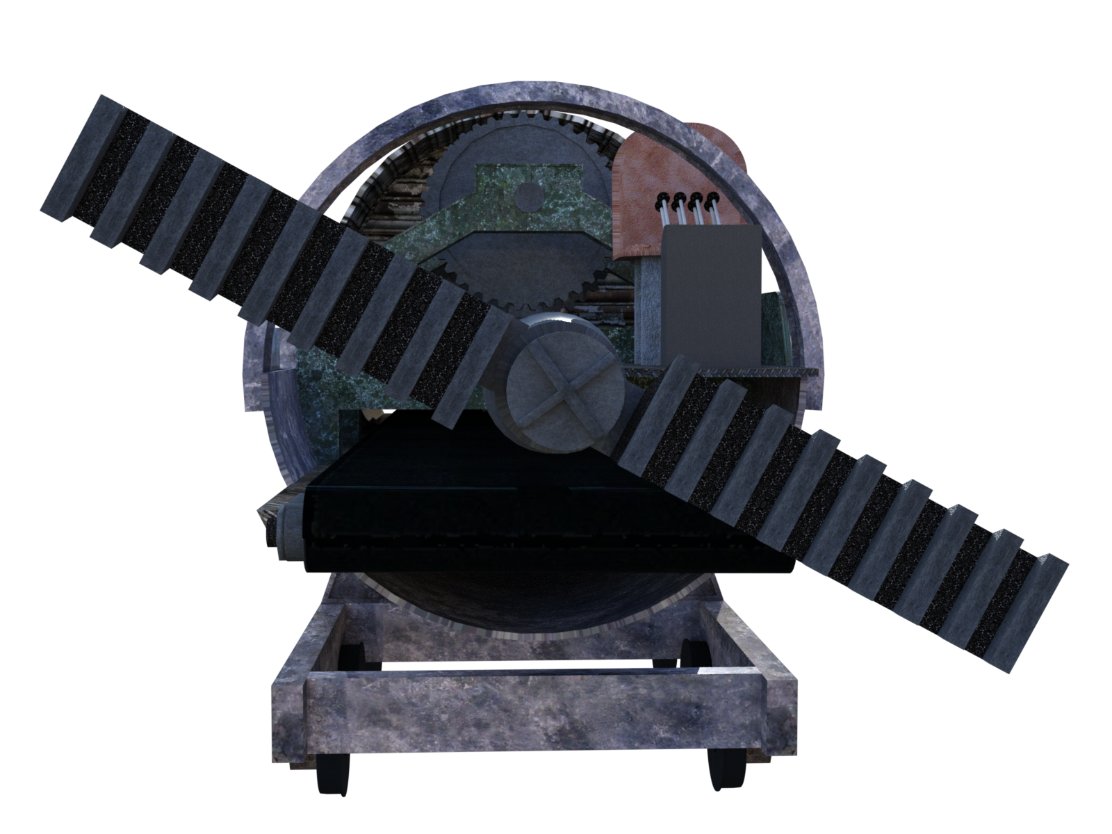 Steampunk Boring Machine by N/A