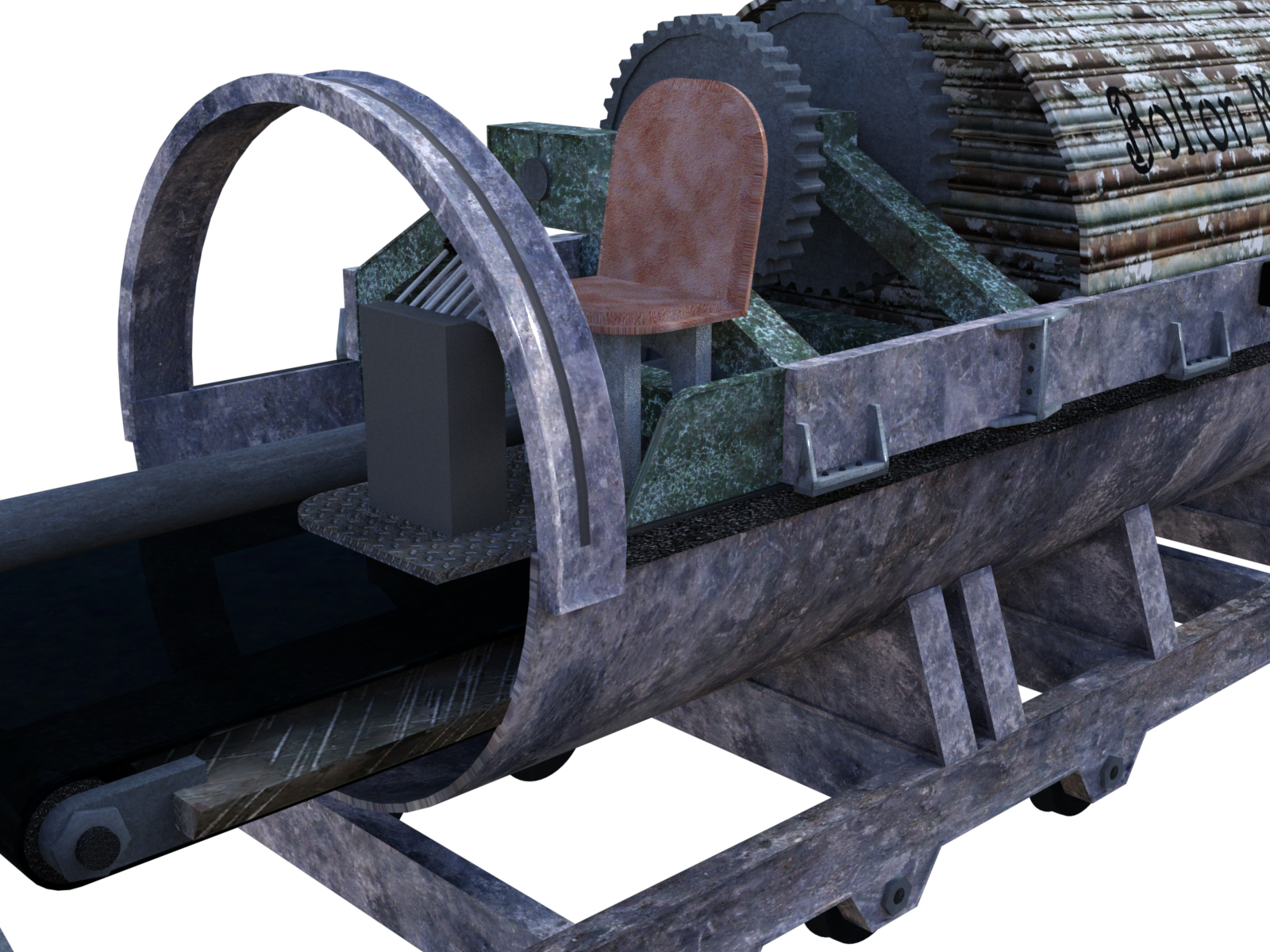 Steampunk Boring Machine by N/A